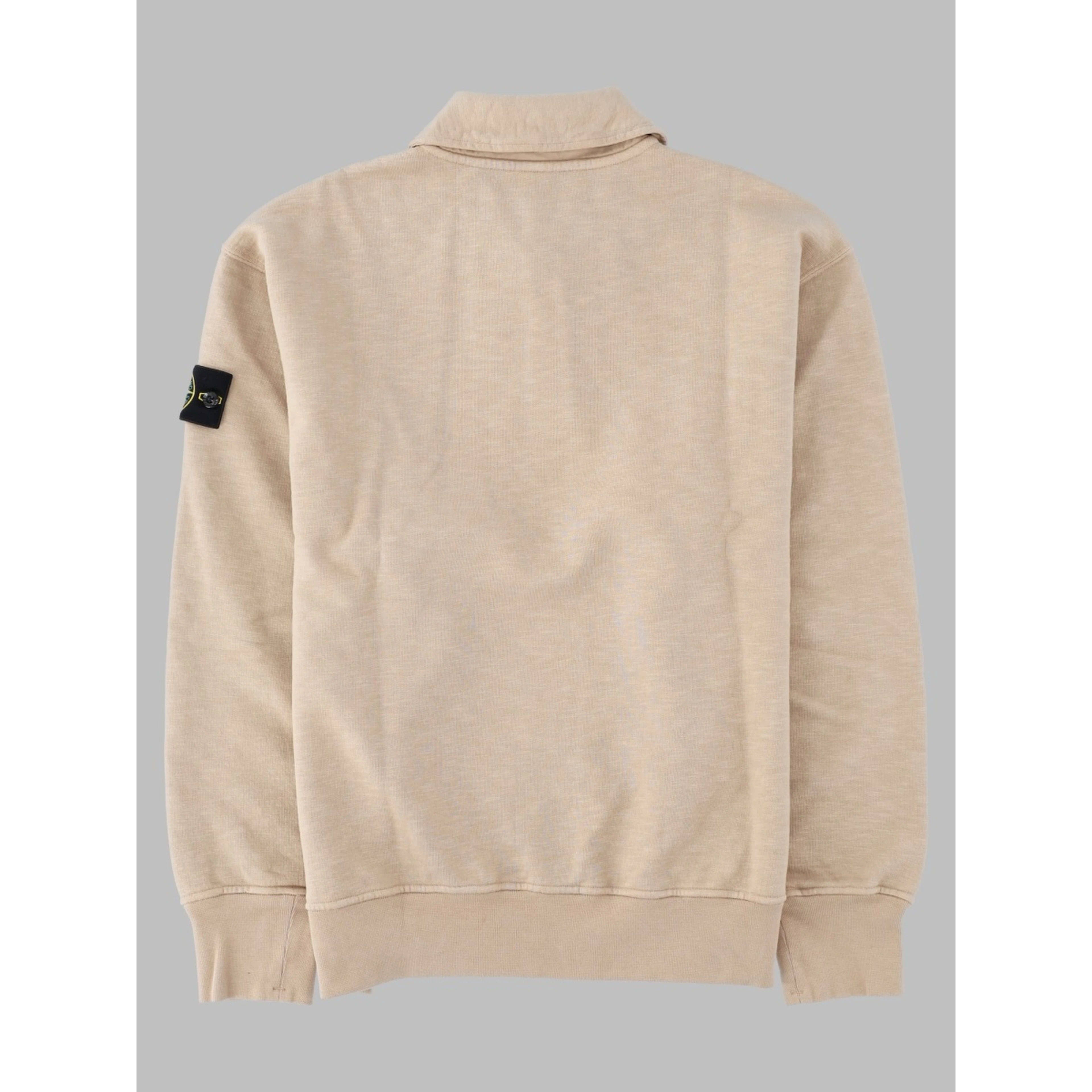 Felpa Oversize Con Colletto Polo