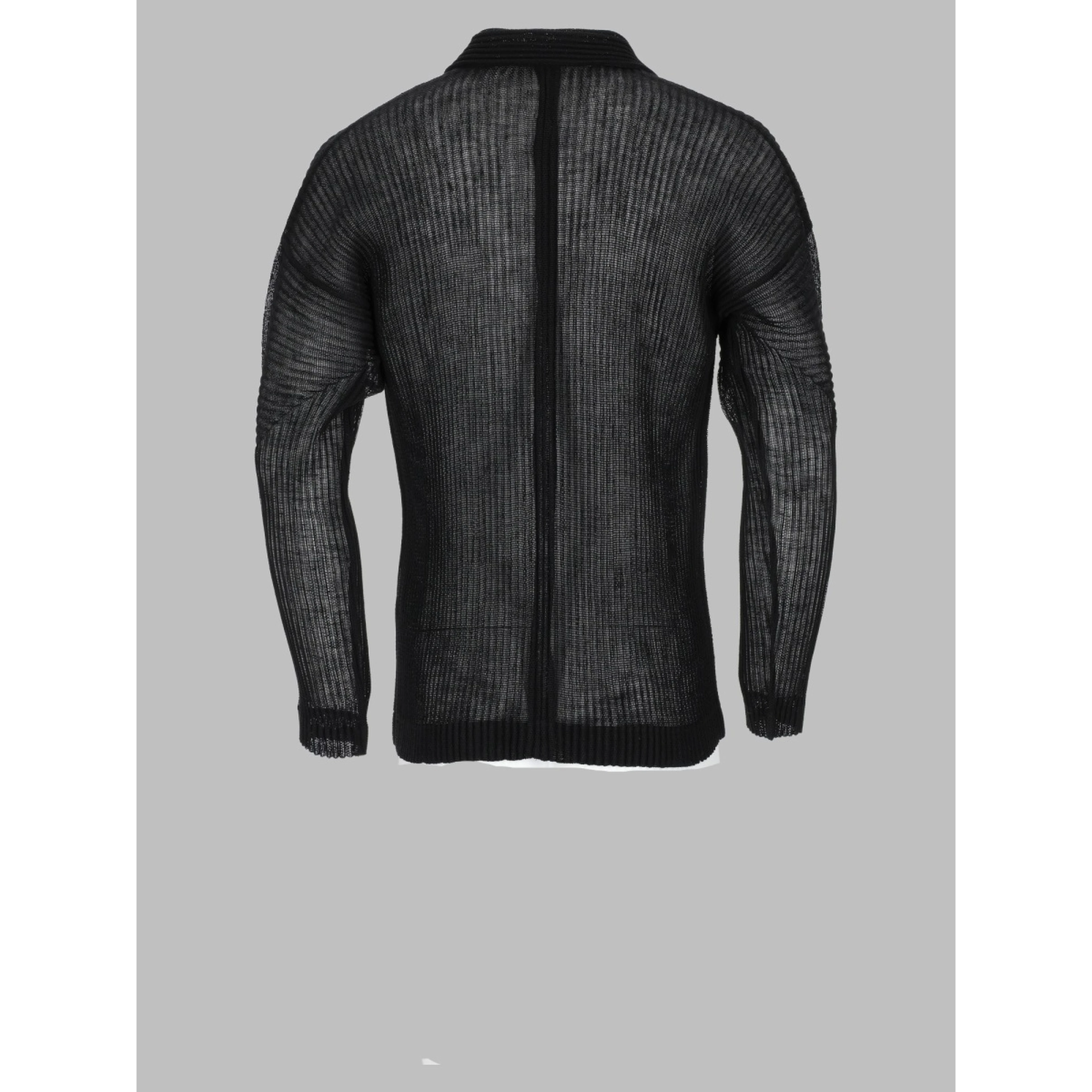 Camicia "Rustic Mesh" In Maglia Plissettata