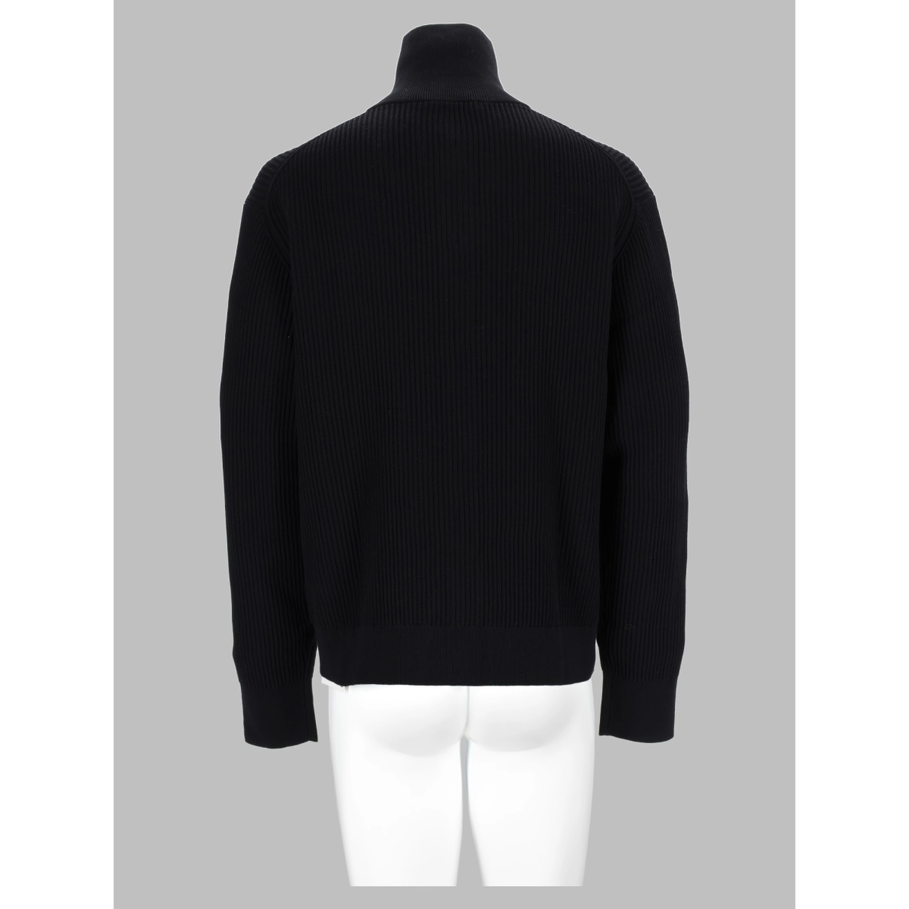 Cardigan In Maglia Di Cotone A Coste