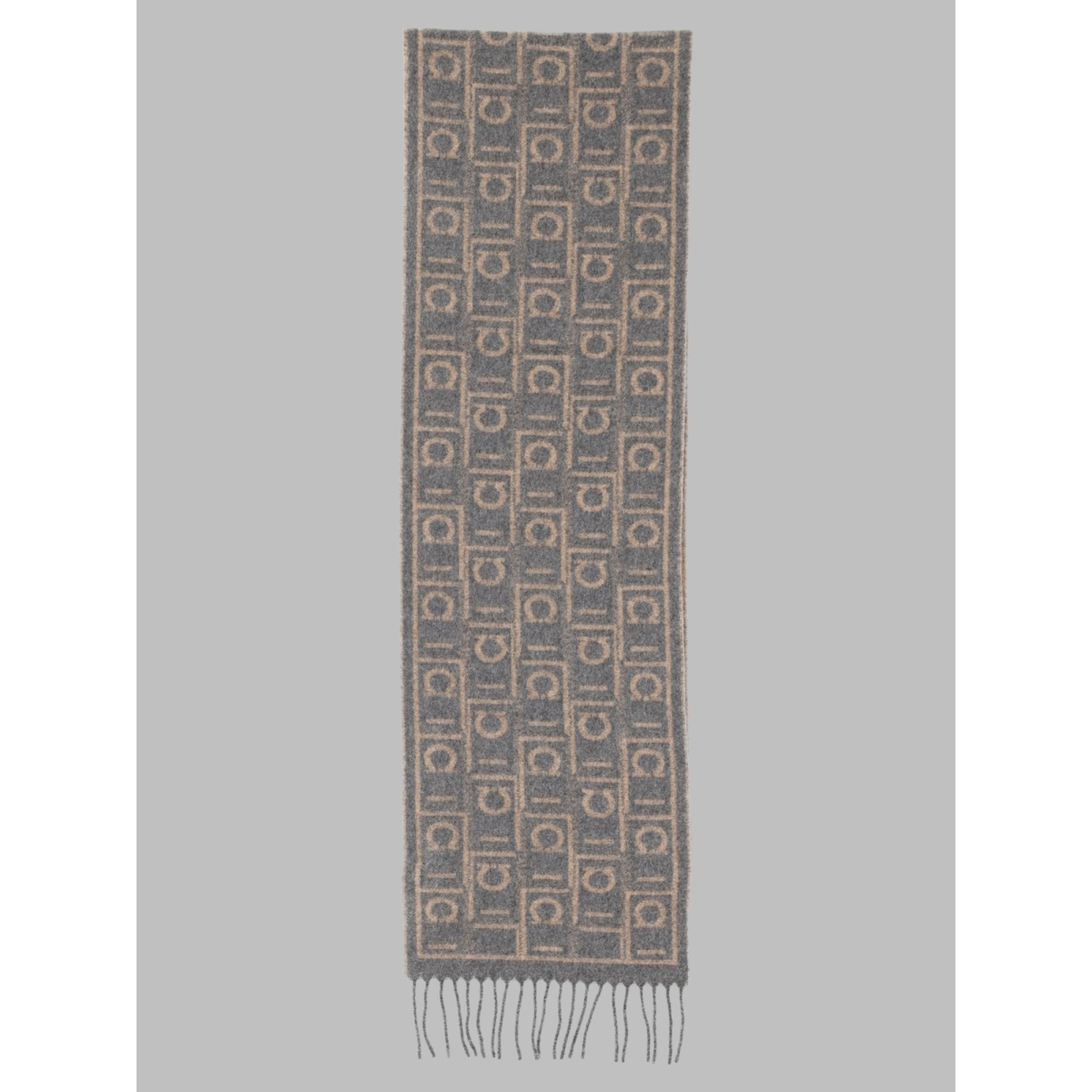 Sciarpa con Motivo Monogram