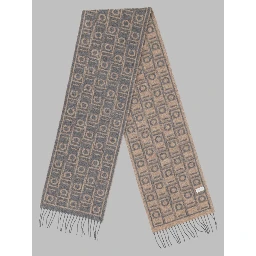 Sciarpa con Motivo Monogram