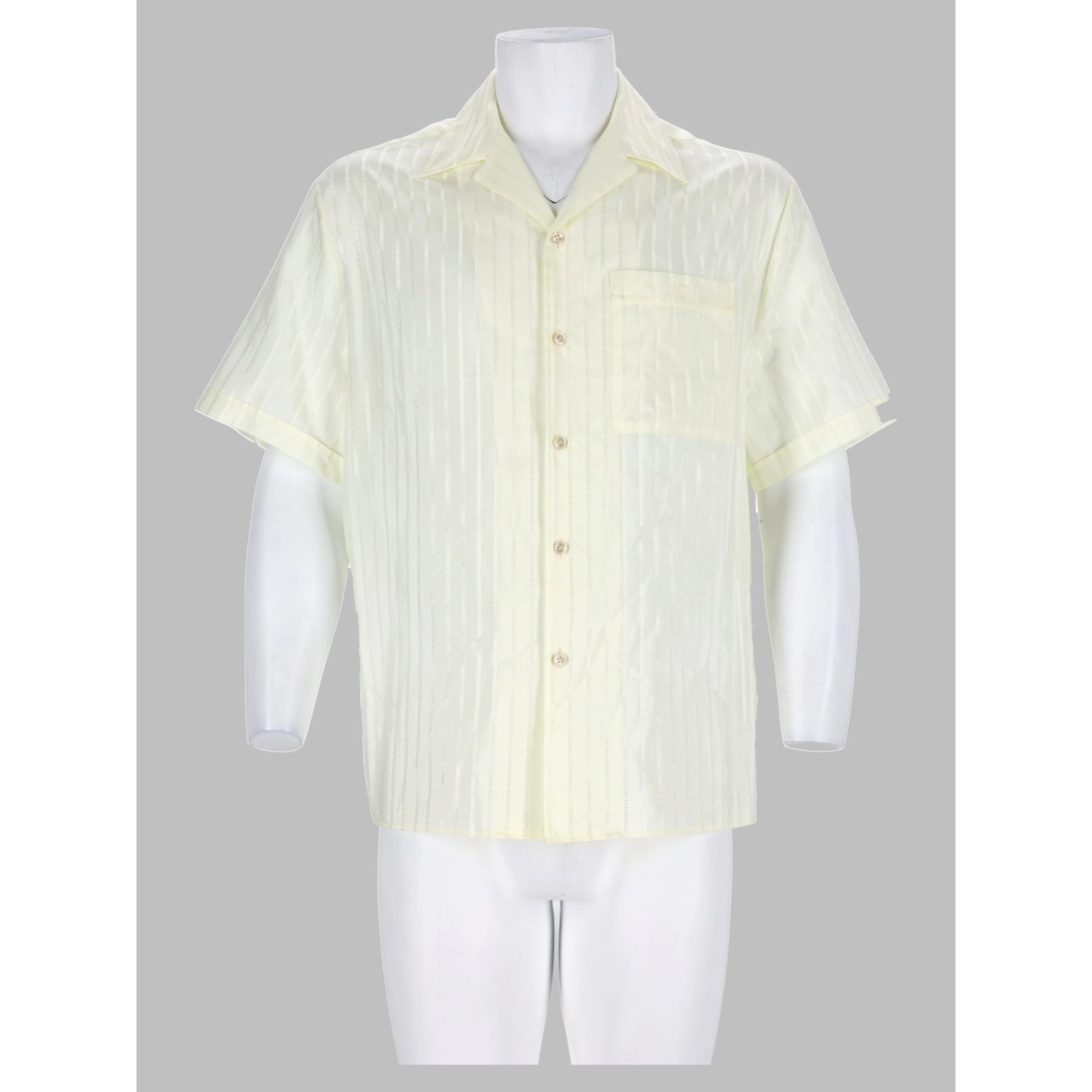 Camicia Jacquard Micro Greca