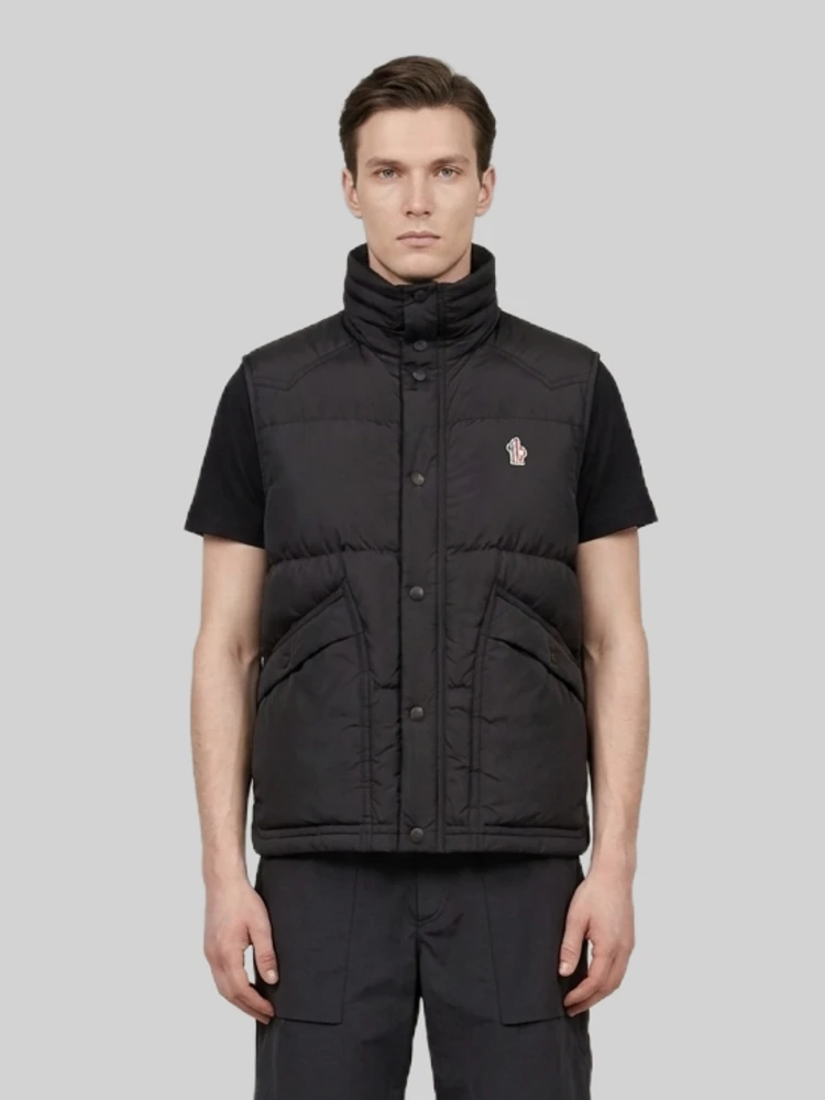 Evans feather-padded vest