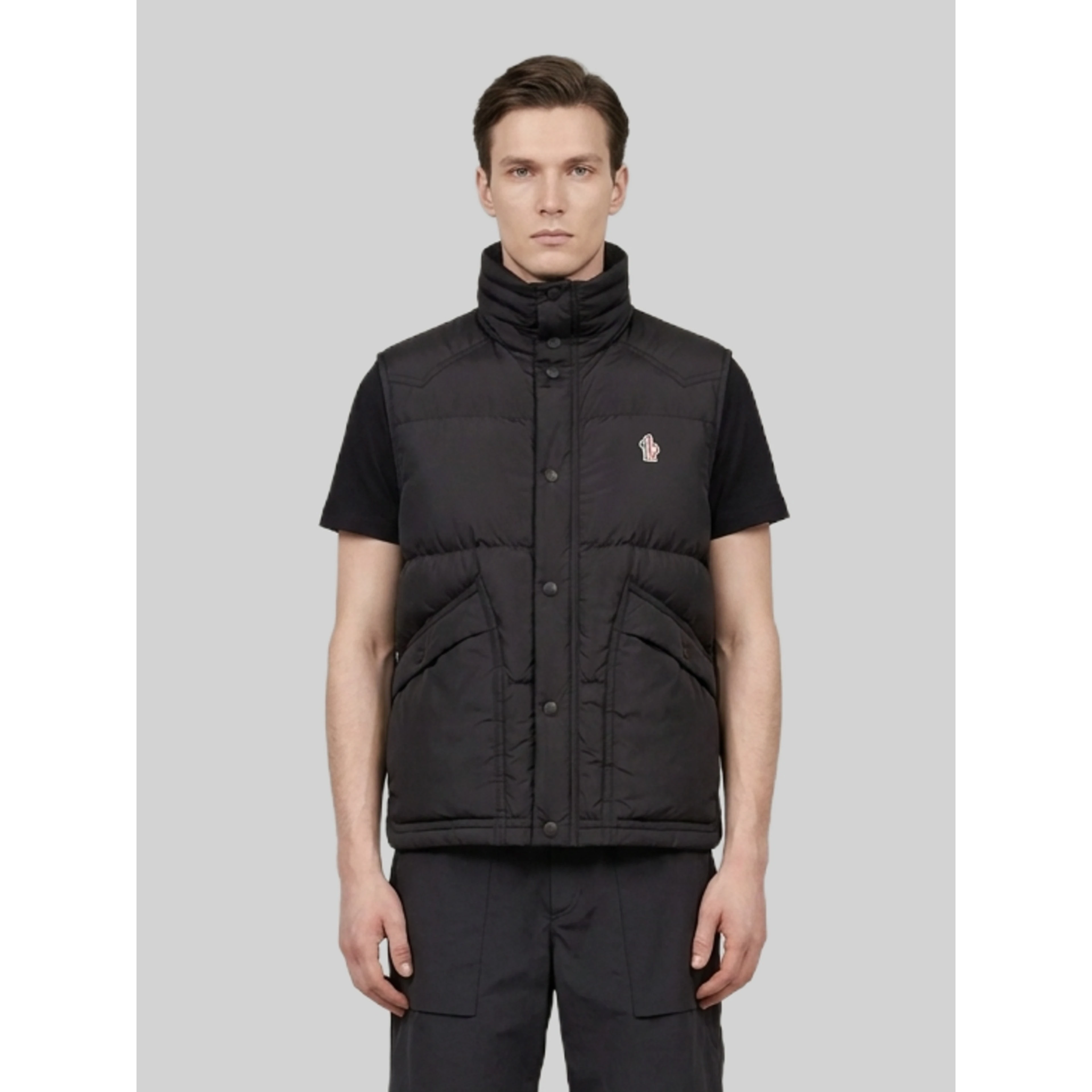 Evans feather-padded vest