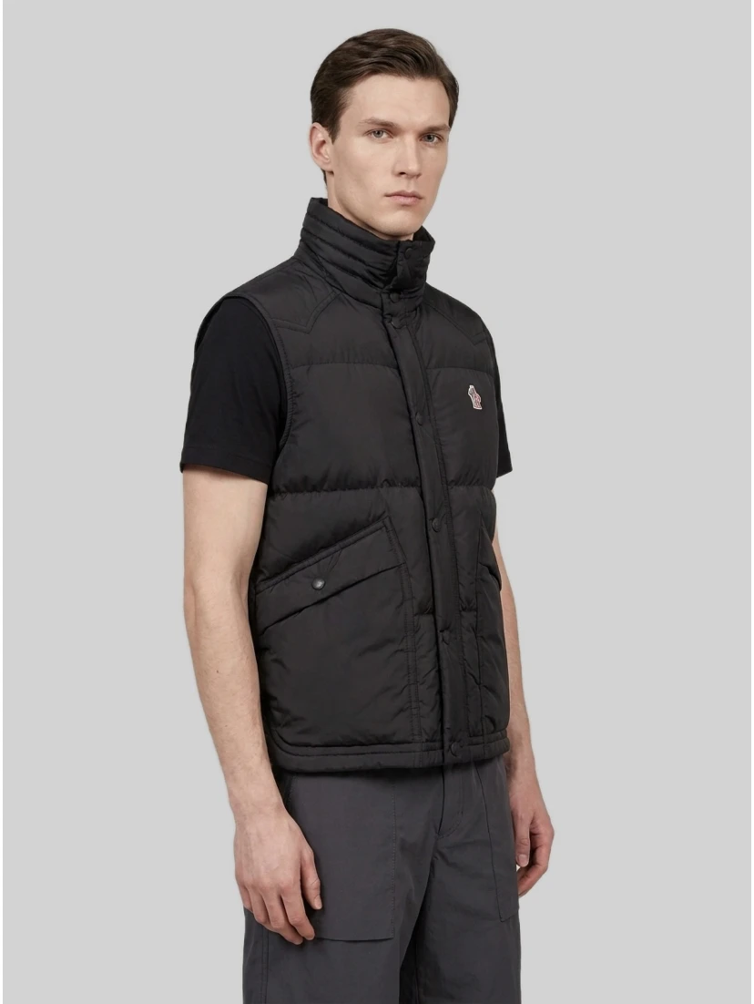 Evans feather-padded vest