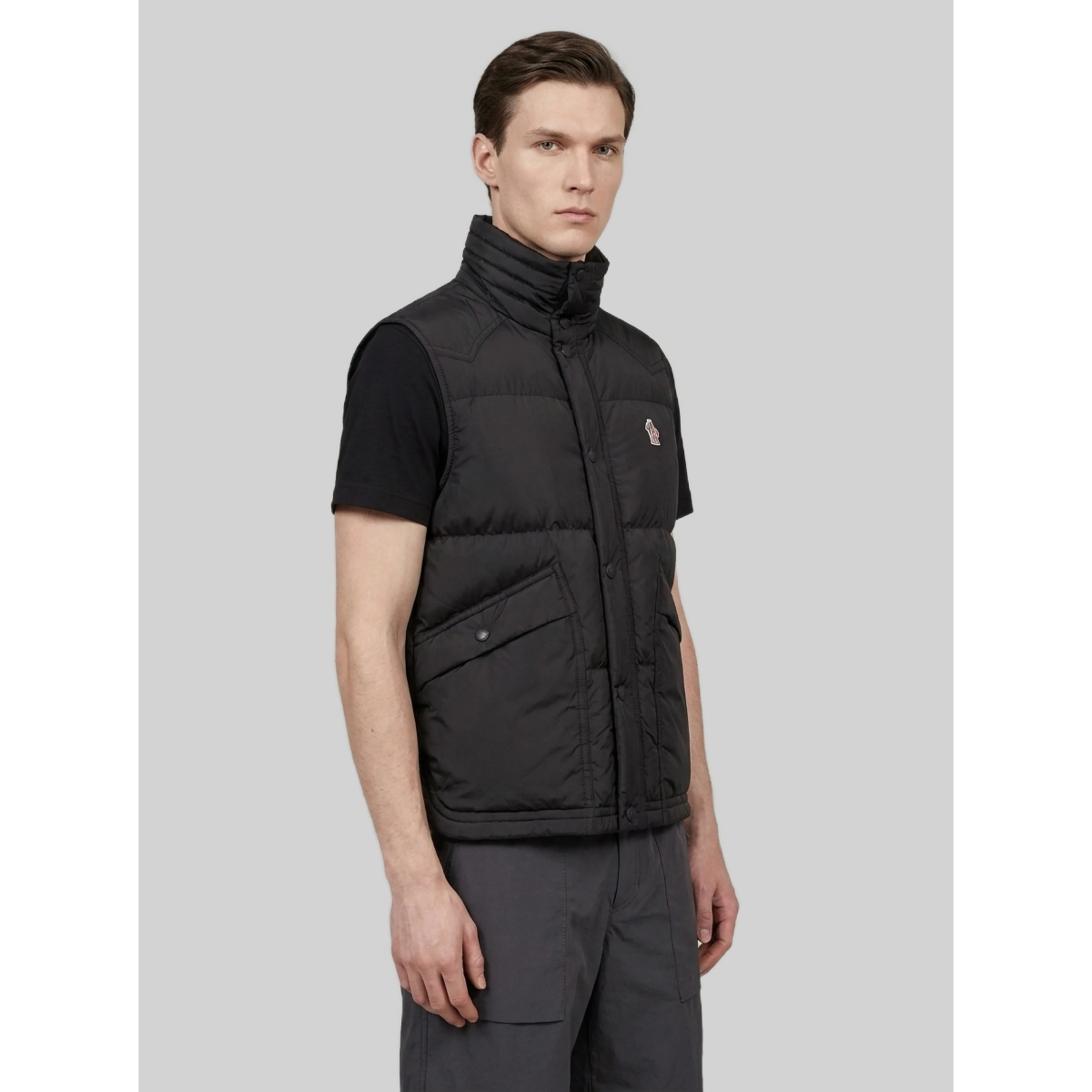 Evans feather-padded vest