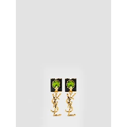 Cassandre enamel drop earrings in glass