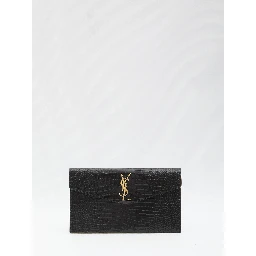 Small Envelope pouch croco print