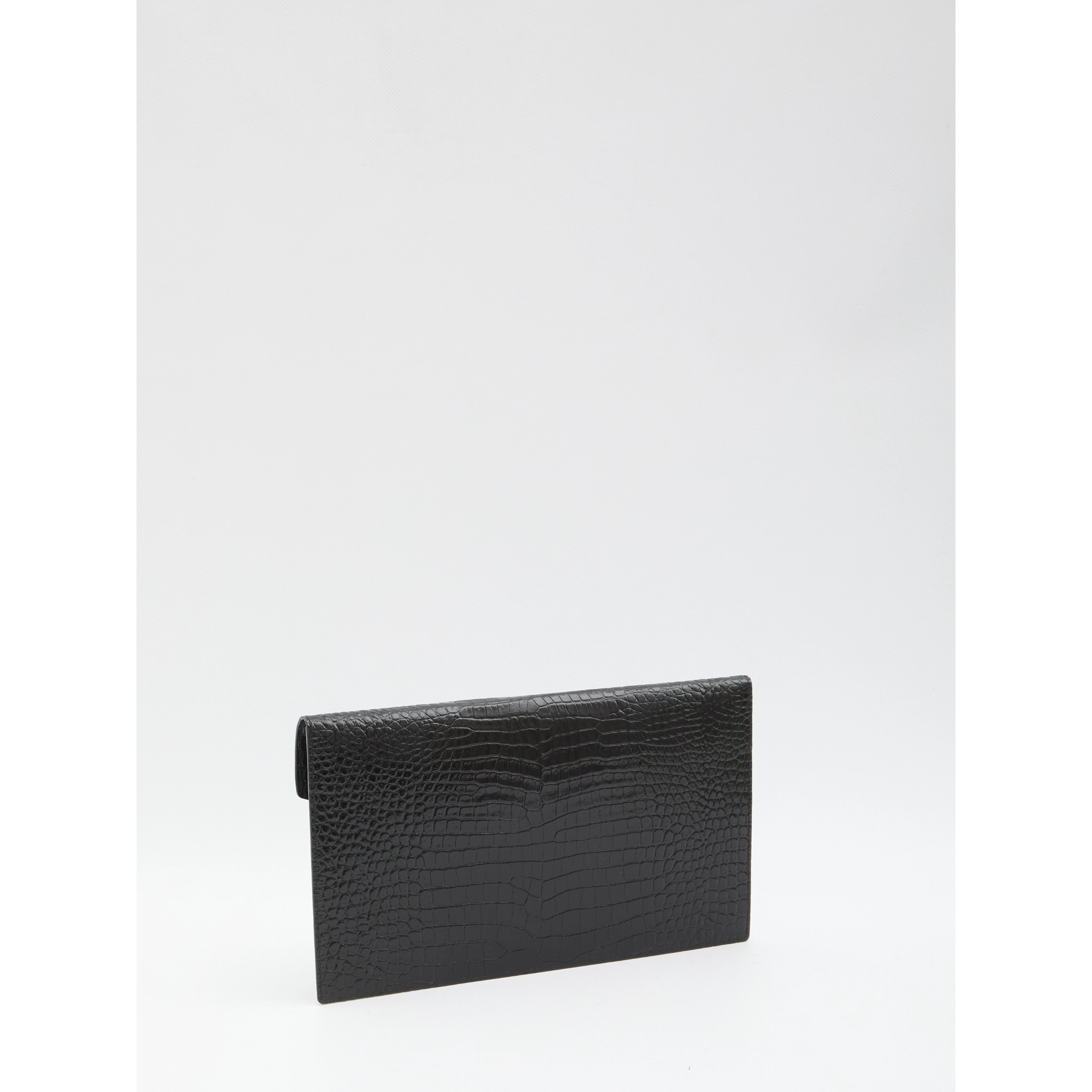 Small Envelope pouch croco print