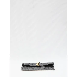 Small Envelope pouch croco print
