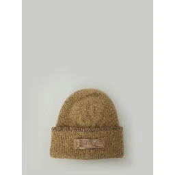 Beige Gros Grain beanie