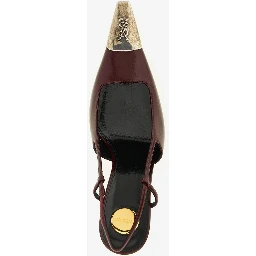 Jeanne slingback pumps