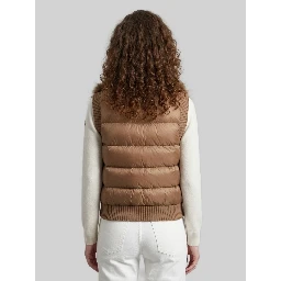 Padded wool vest