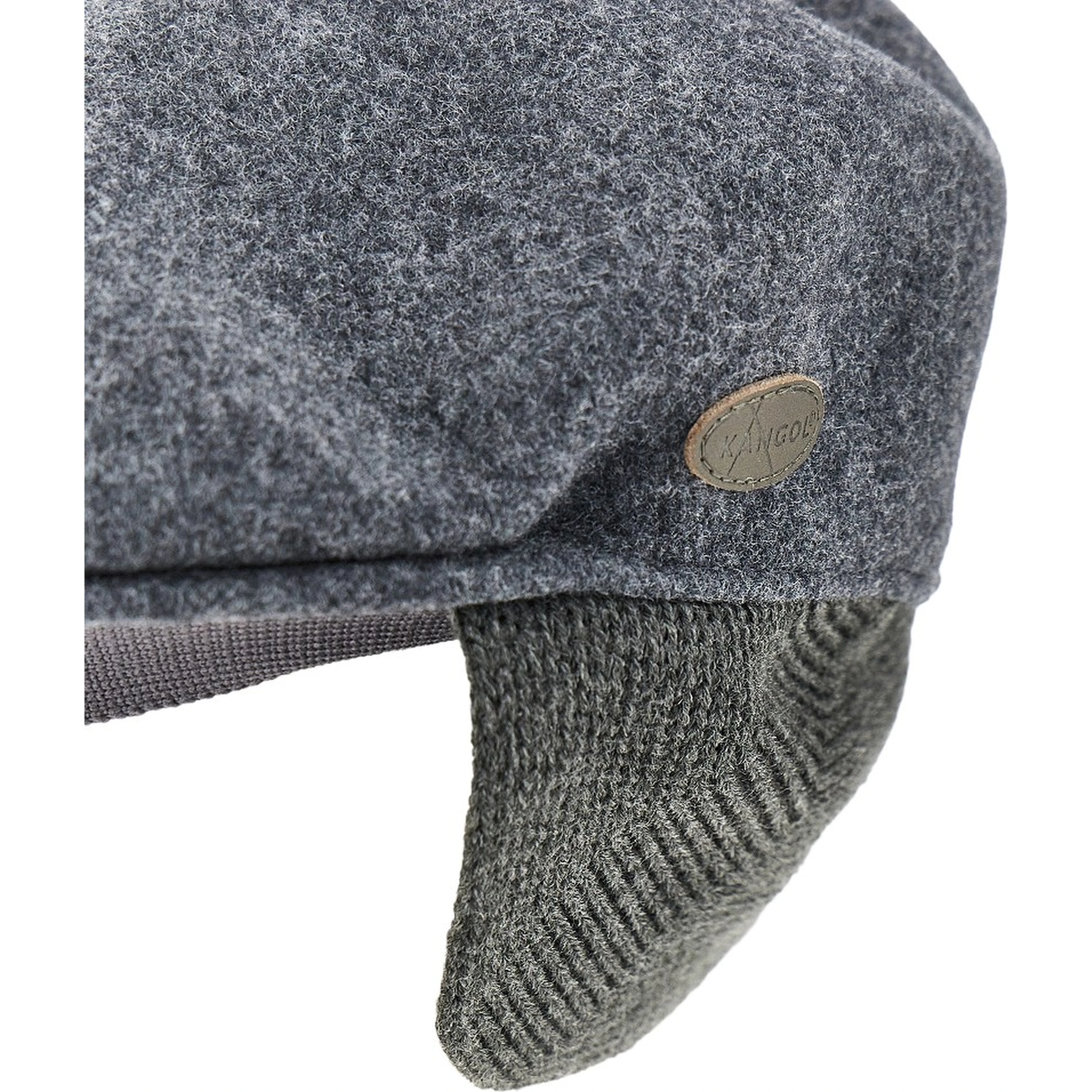 Wool 504 earflap hat