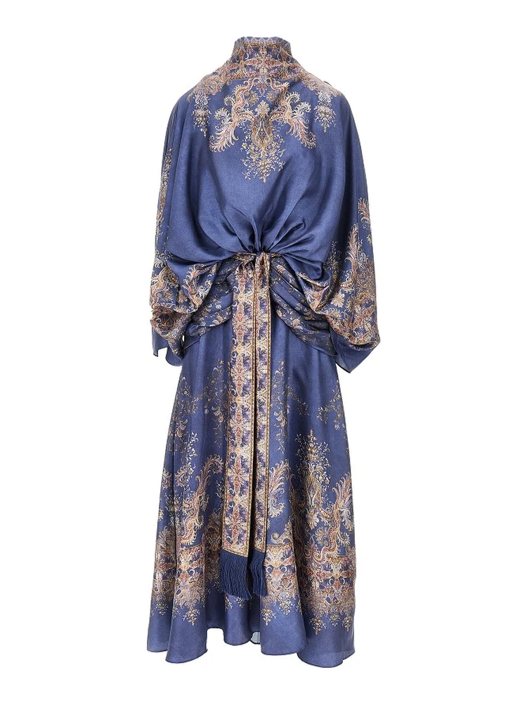 'Valiant' silk dress