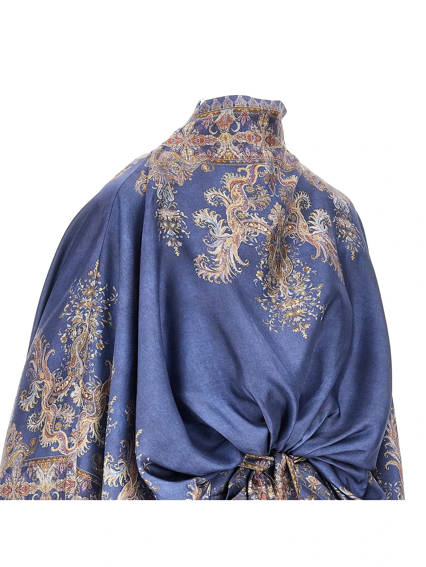 'Valiant' silk dress