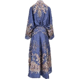 'Valiant' silk dress