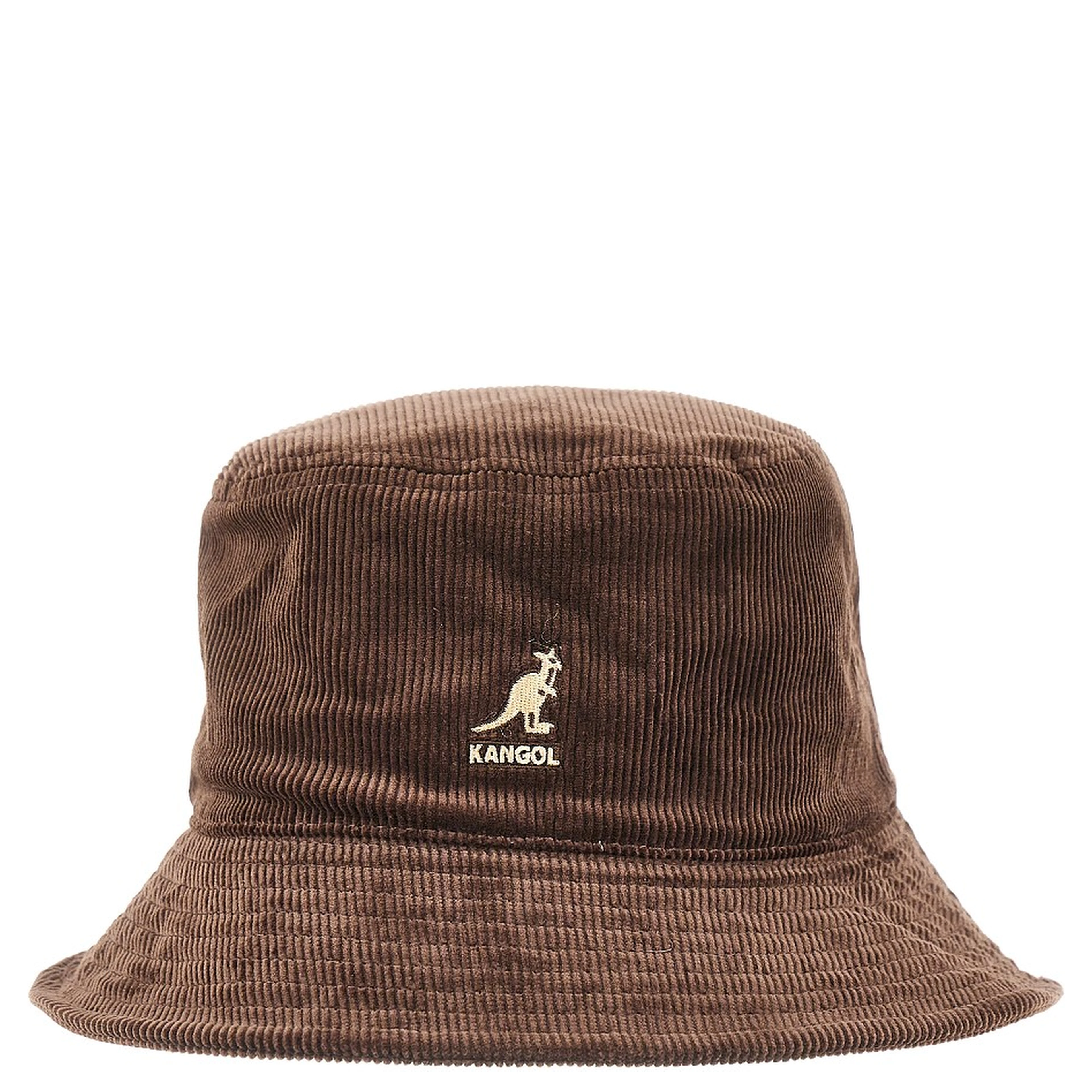 Bucket hat with logo embroidery
