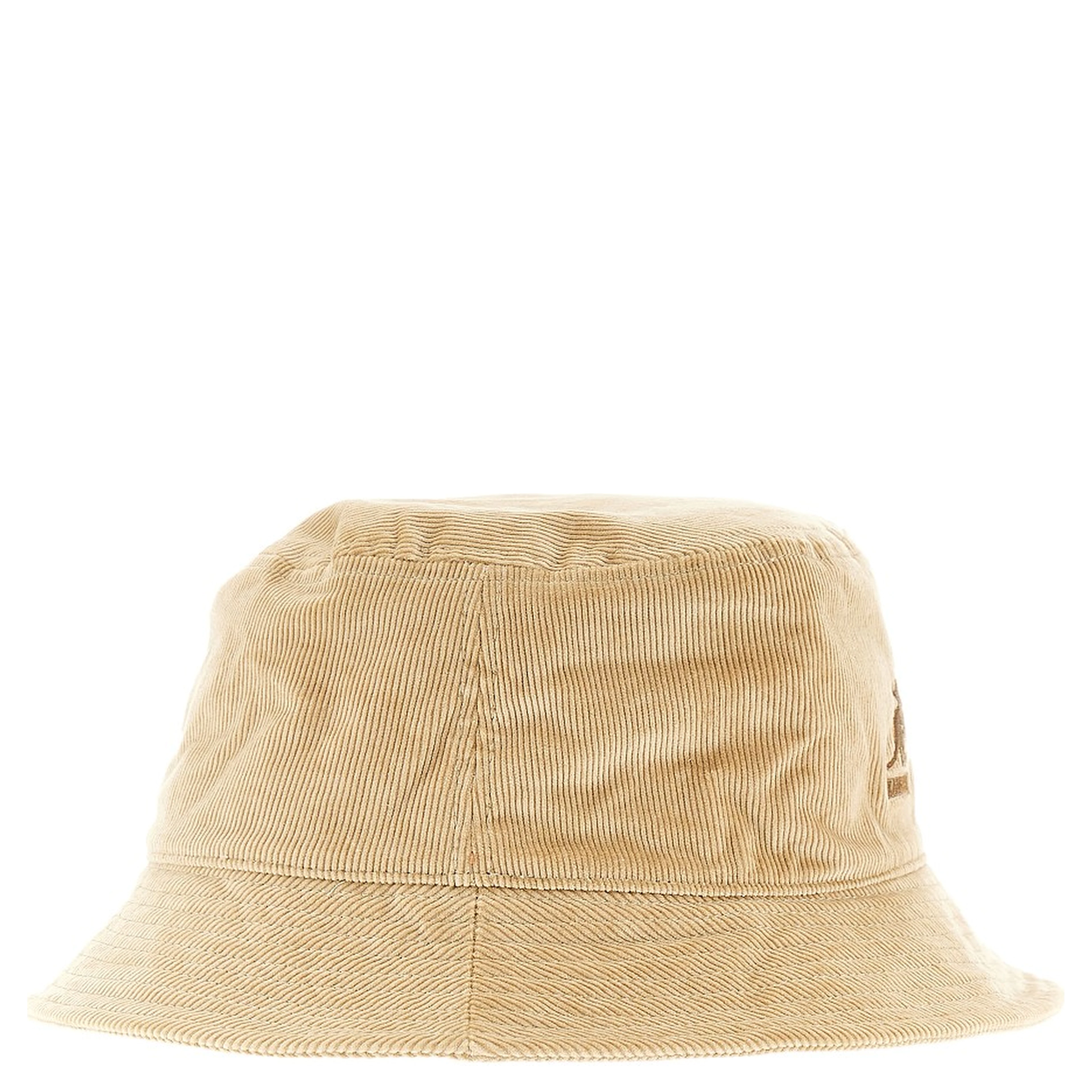 Bucket hat with logo embroidery