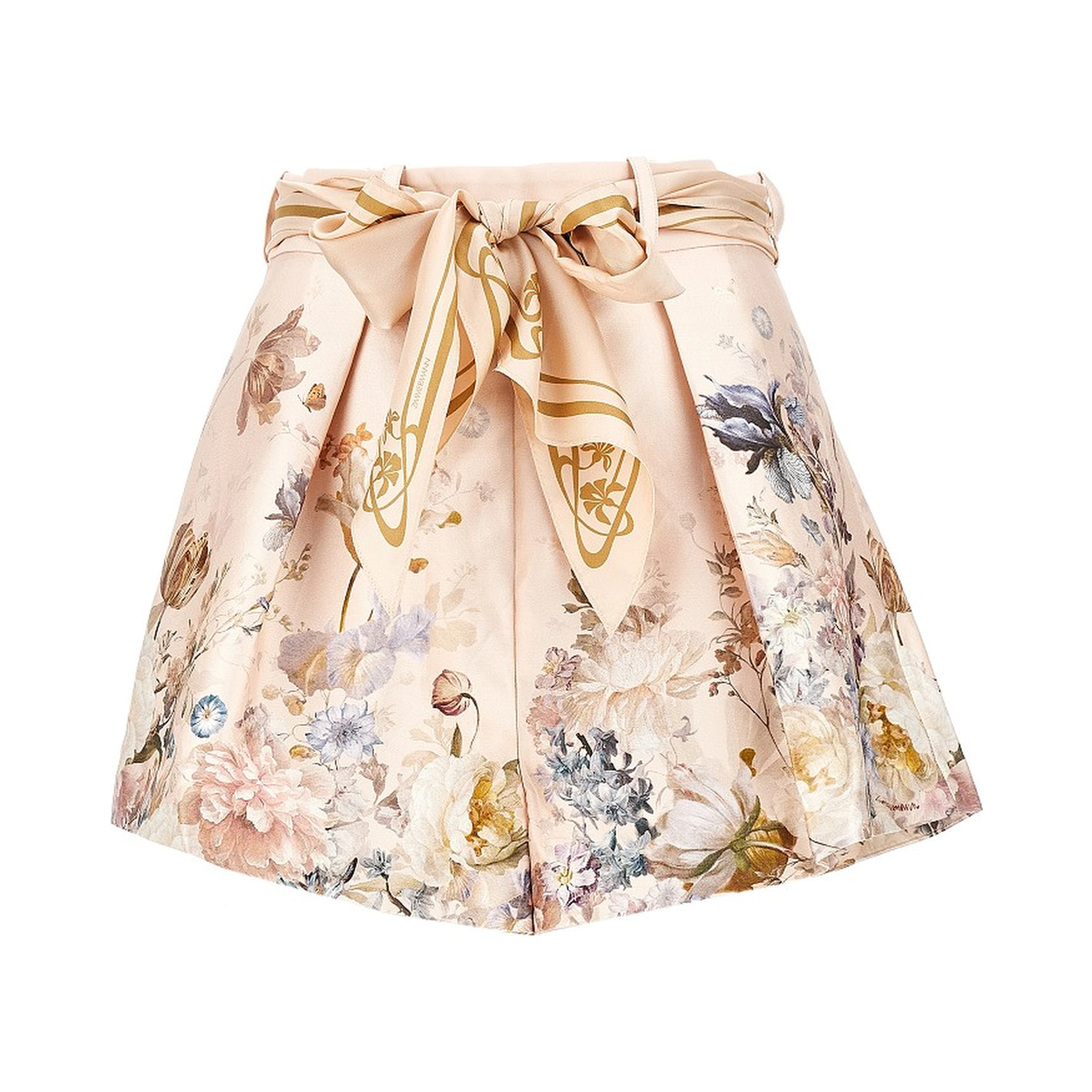 'Valiant' floral twill shorts