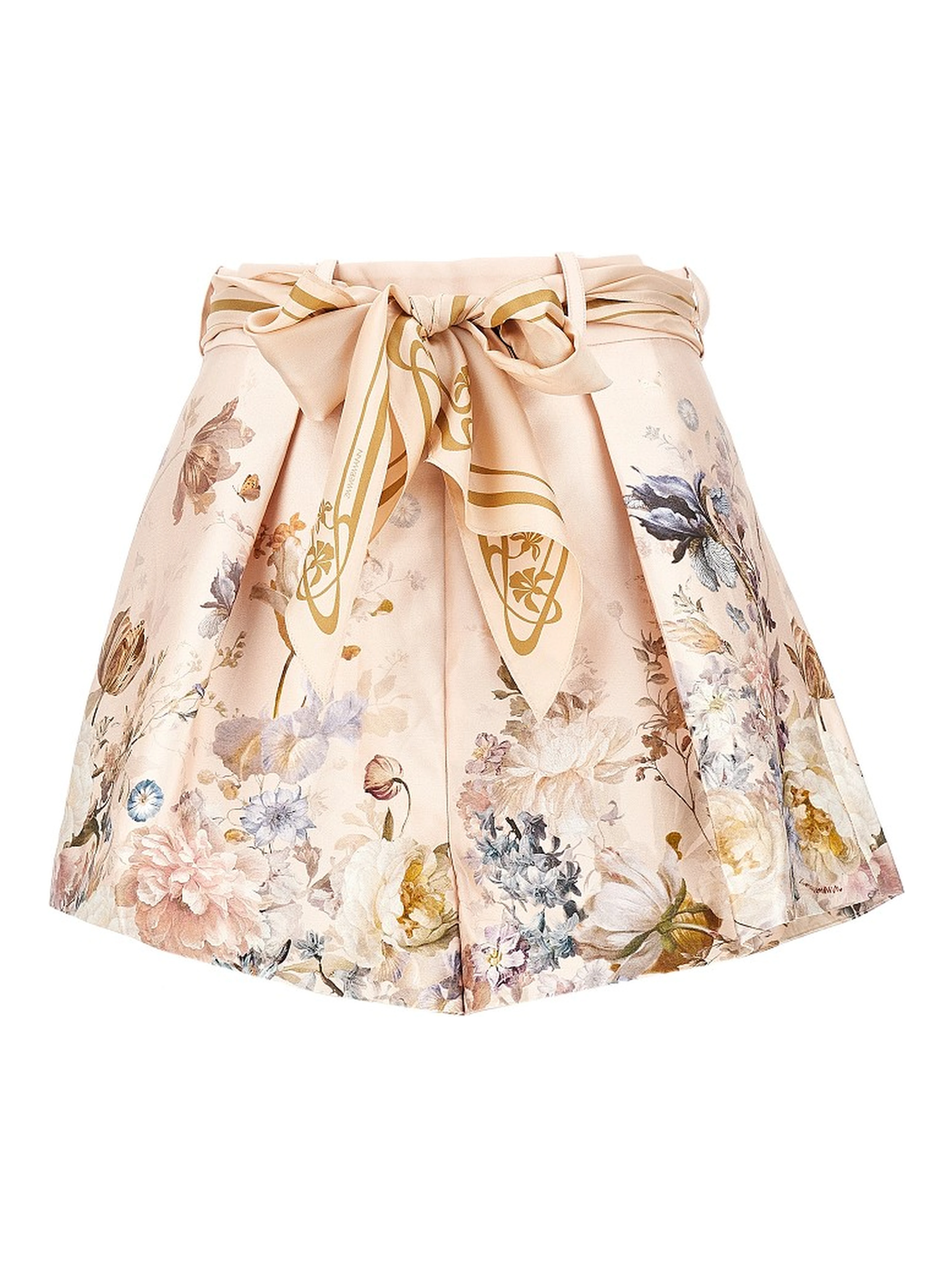 'Valiant' floral twill shorts