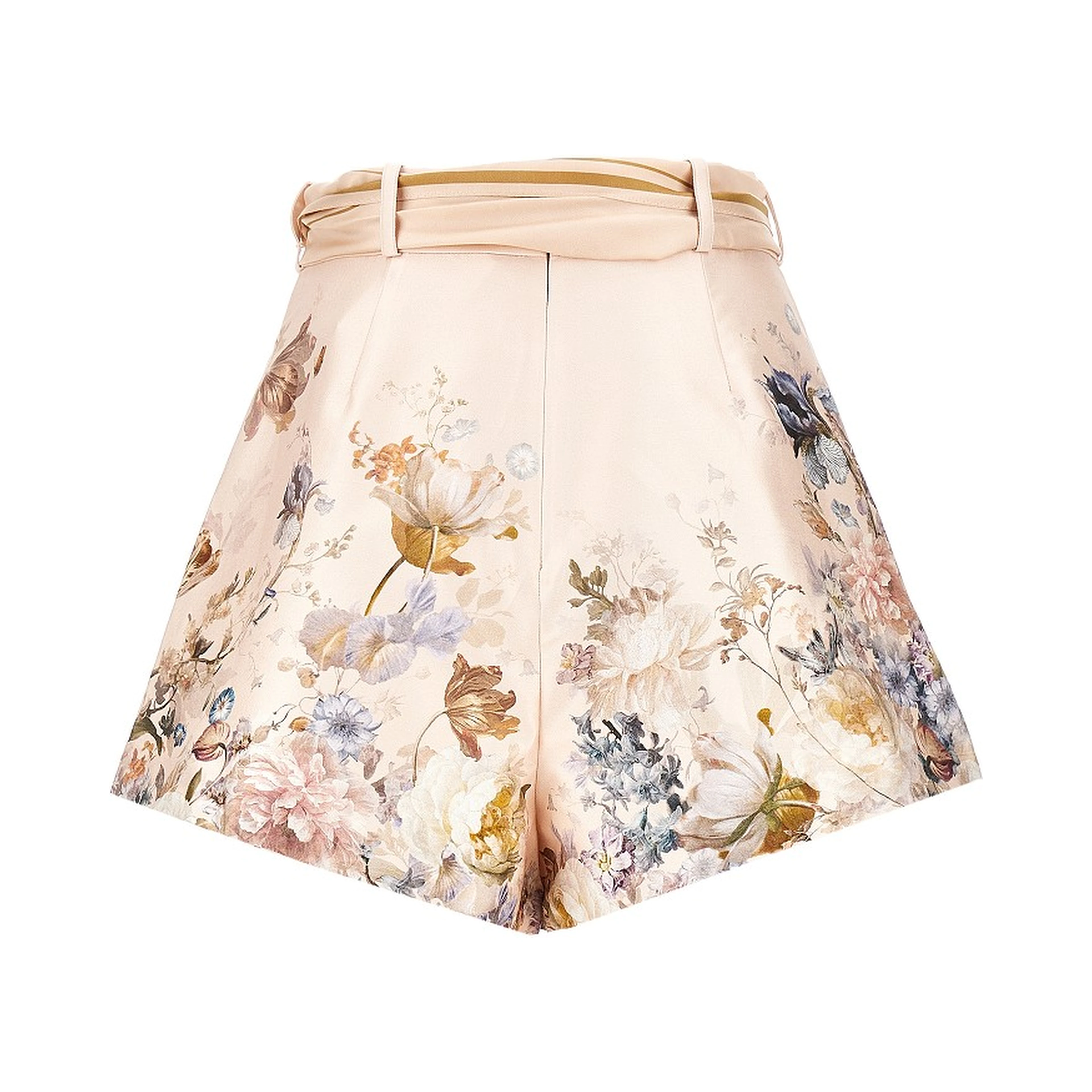 'Valiant' floral twill shorts