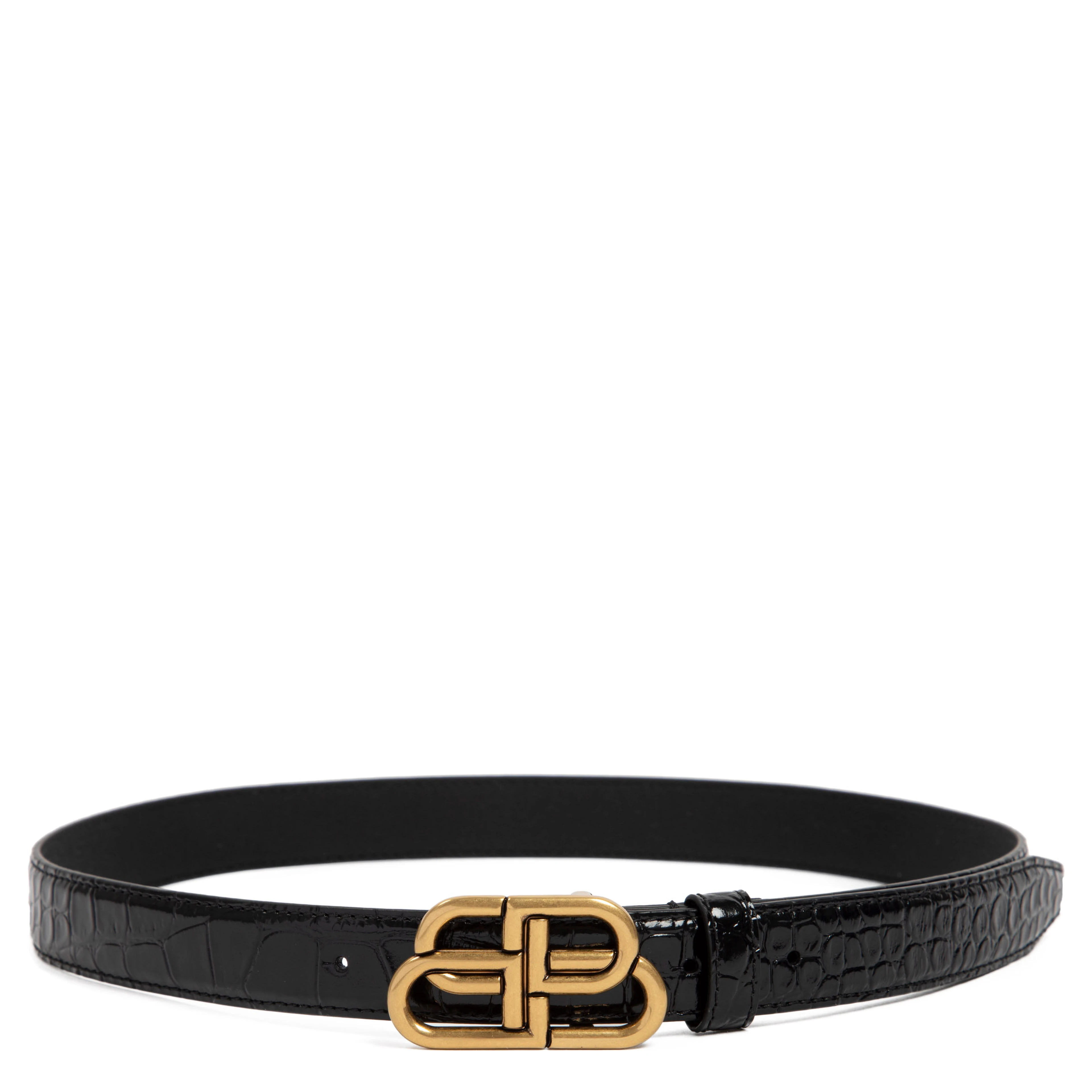 Balenciaga BB Thin Belt