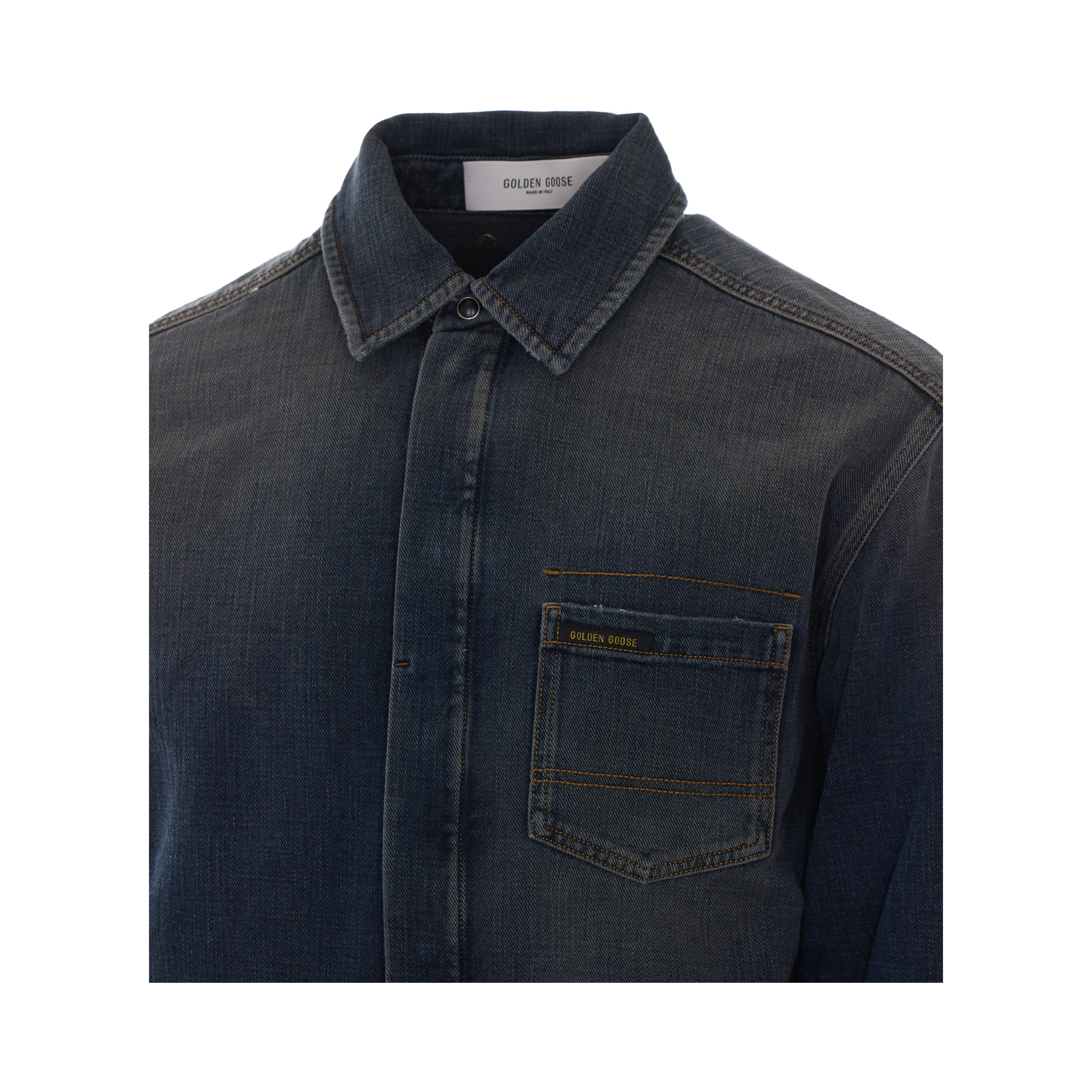 Golden Goose Shirts Blue