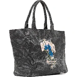 Medium Trapeze Easy Shopper Flower Print
