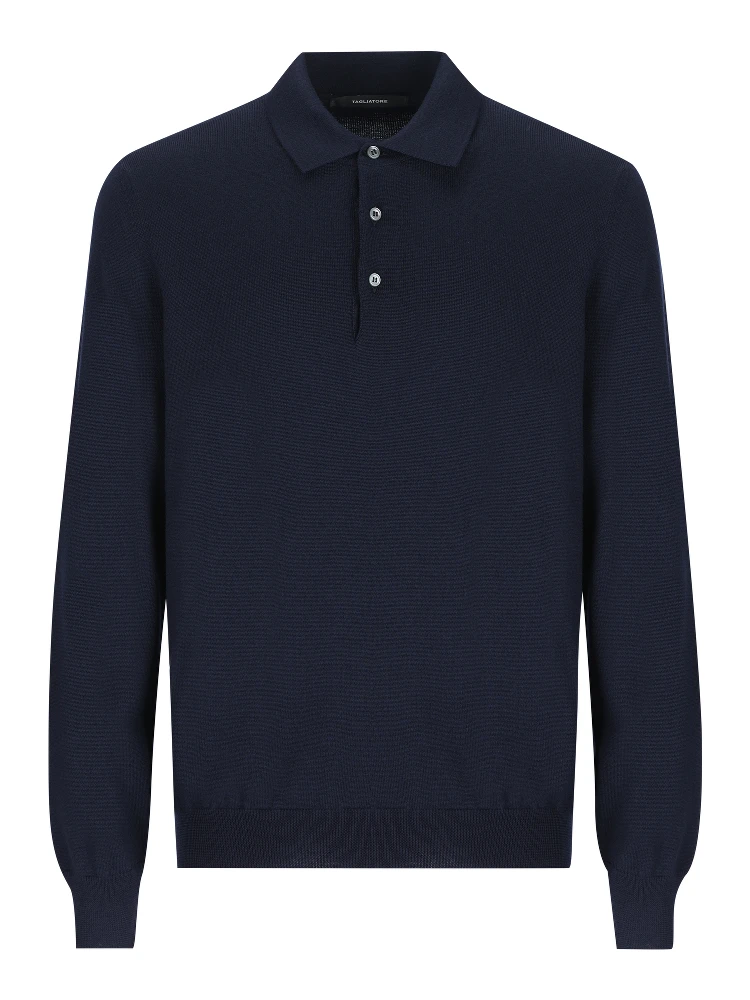 Tagliatore Sweaters Blue