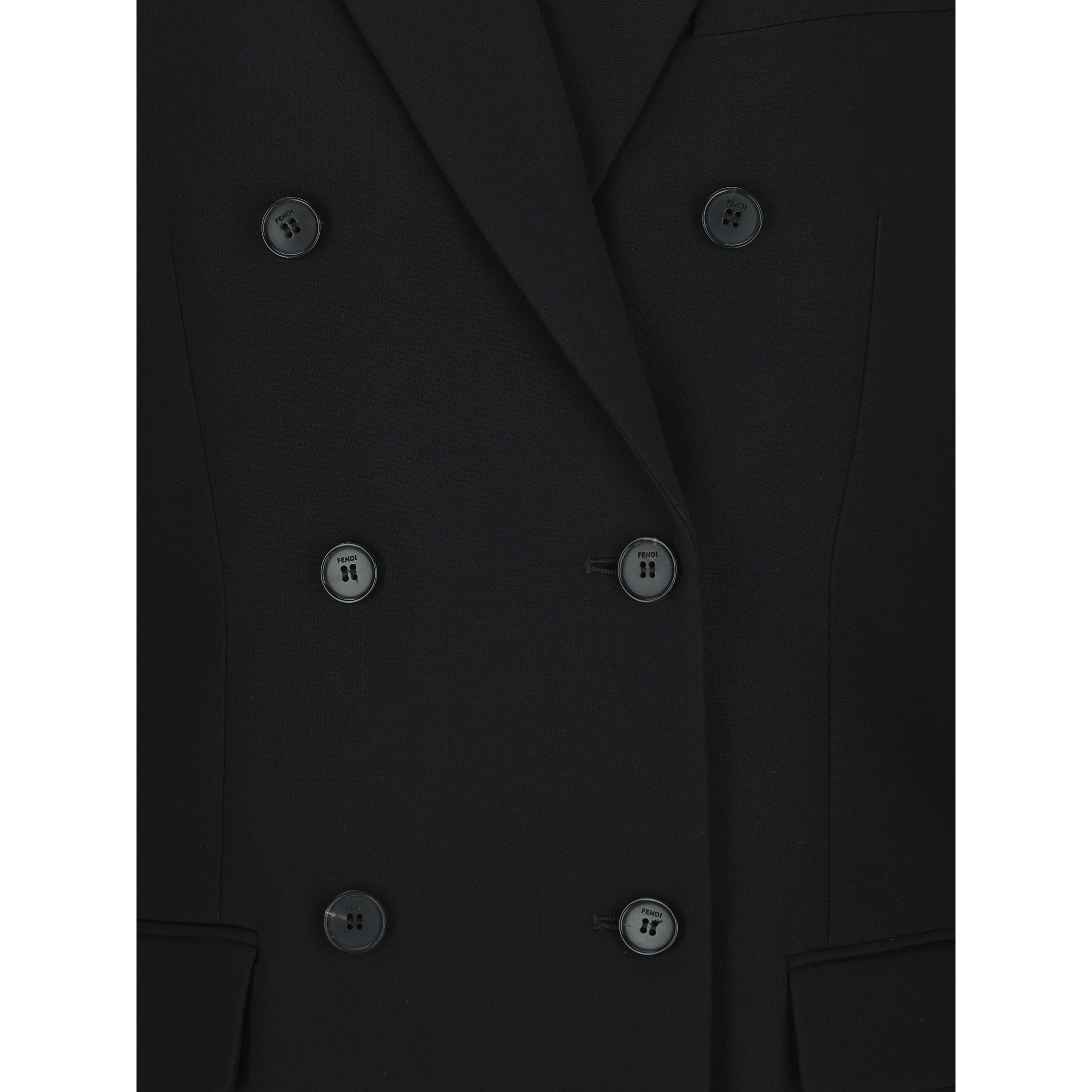 Fendi Jackets Black