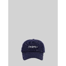 Baseball cap in cotton gabardine