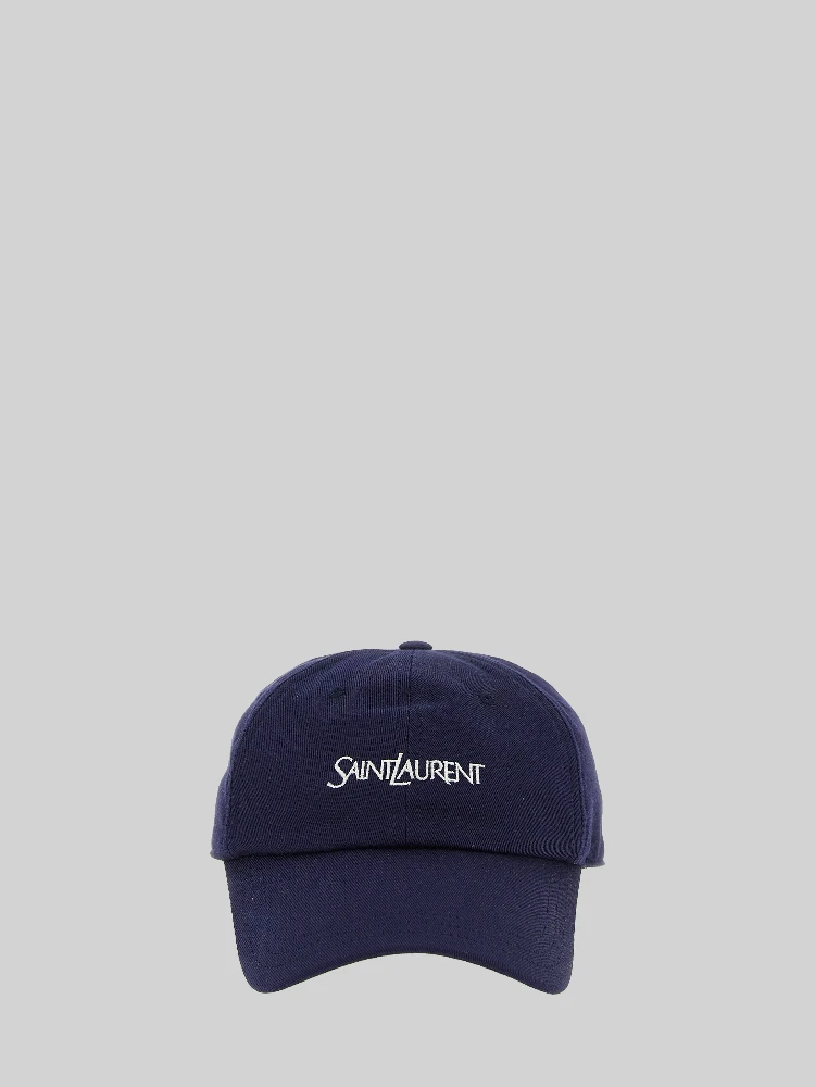 Baseball cap in cotton gabardine