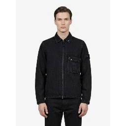 Black Denim overshirt