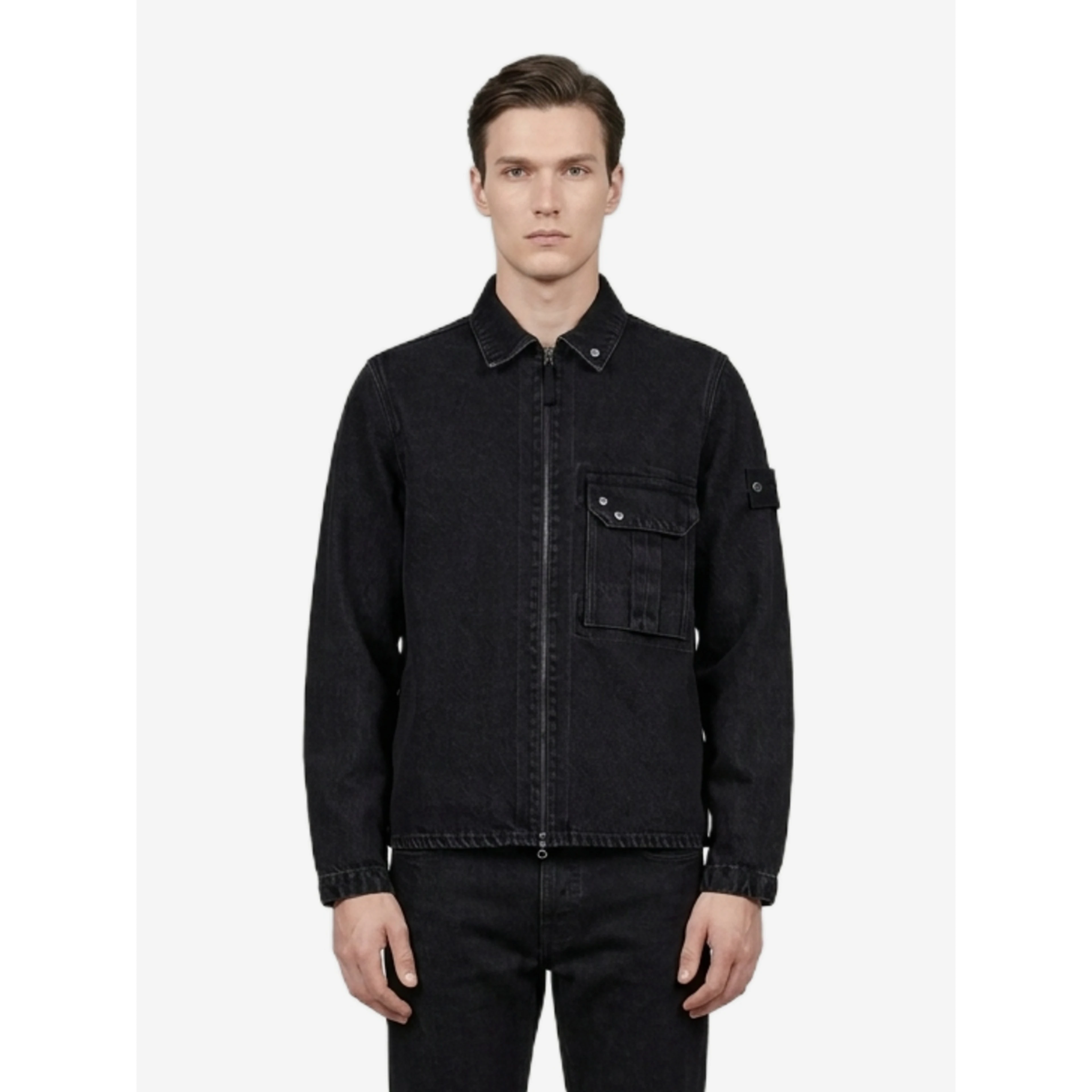 Black Denim overshirt