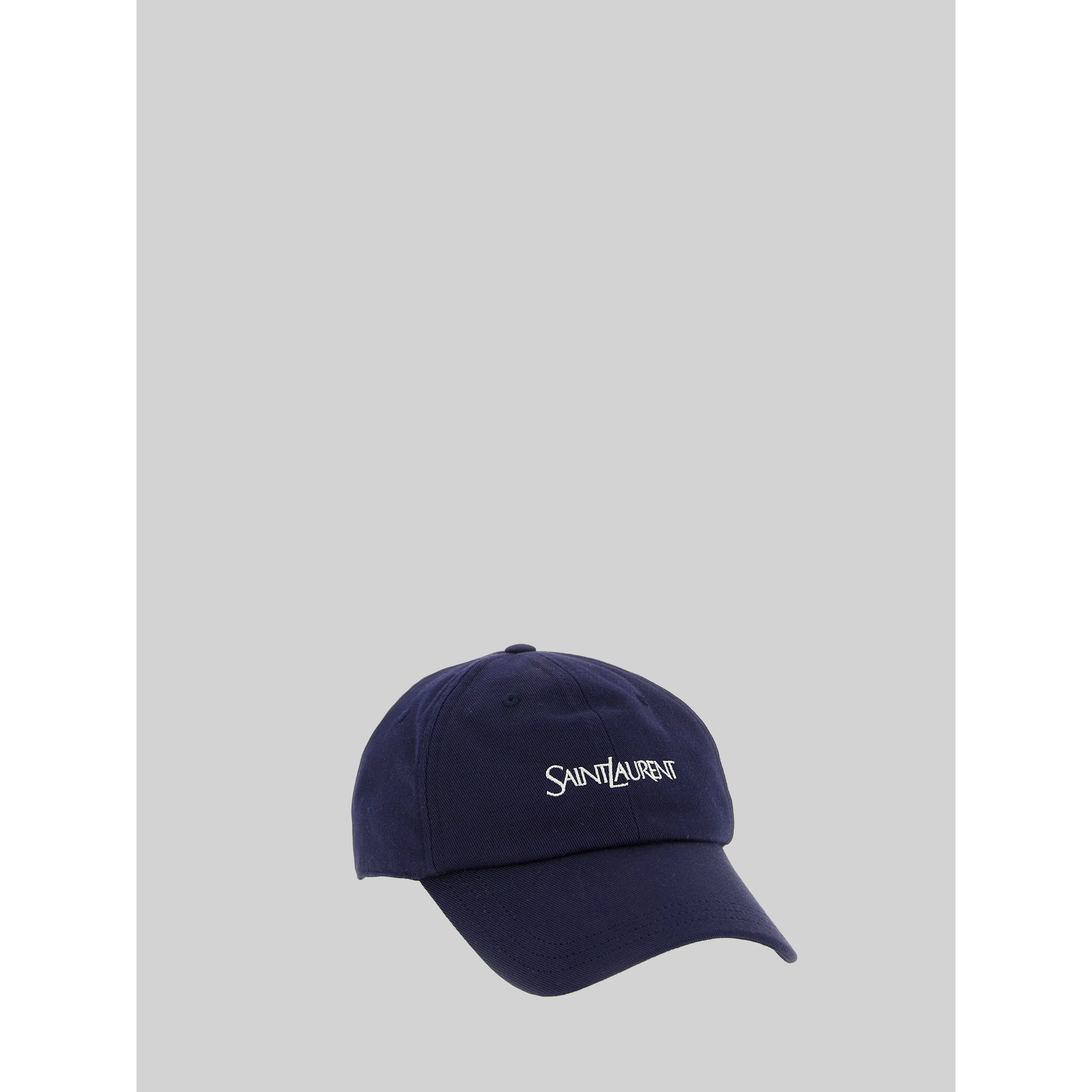 Baseball cap in cotton gabardine