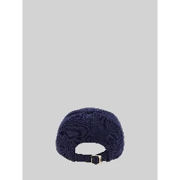Baseball cap in cotton gabardine