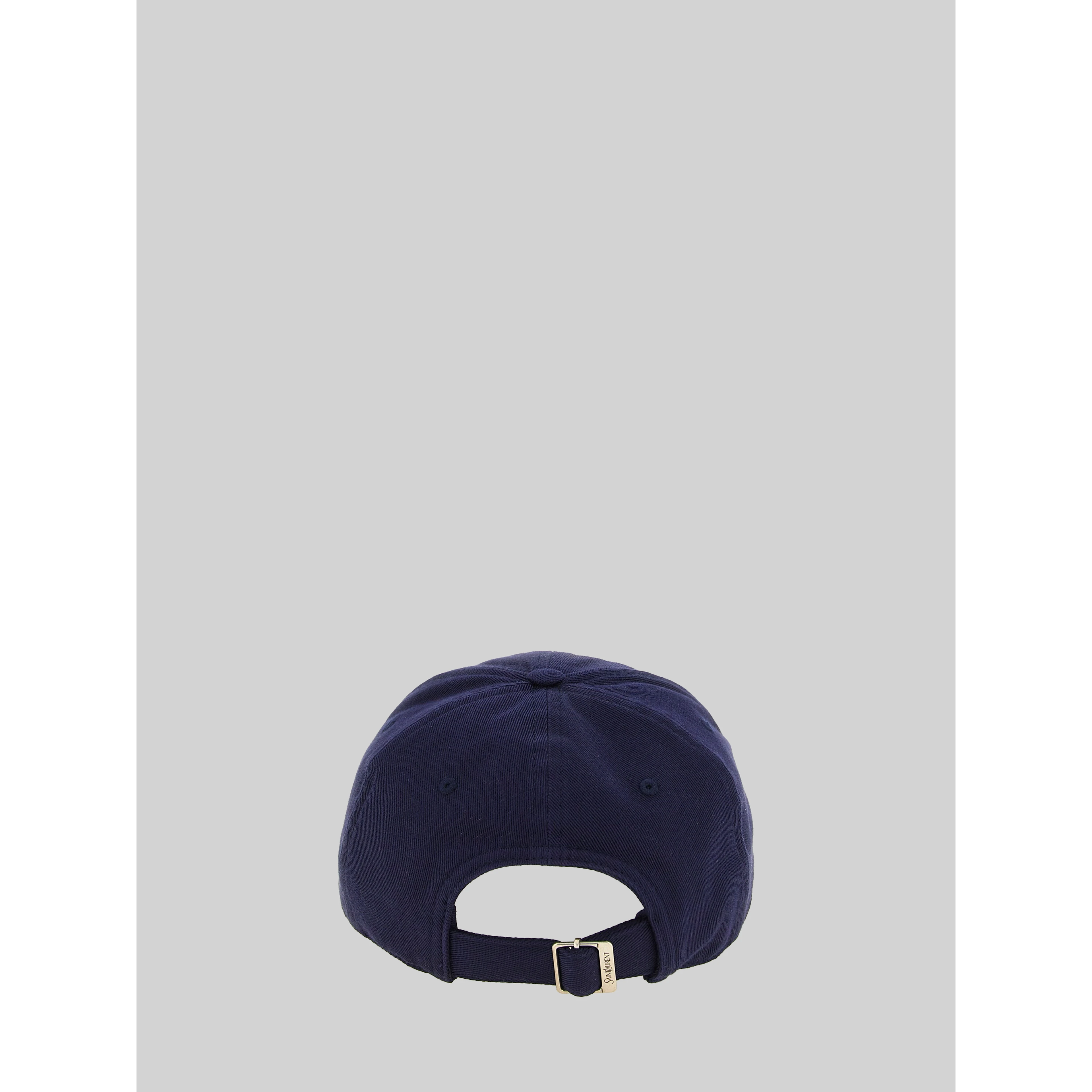 Baseball cap in cotton gabardine