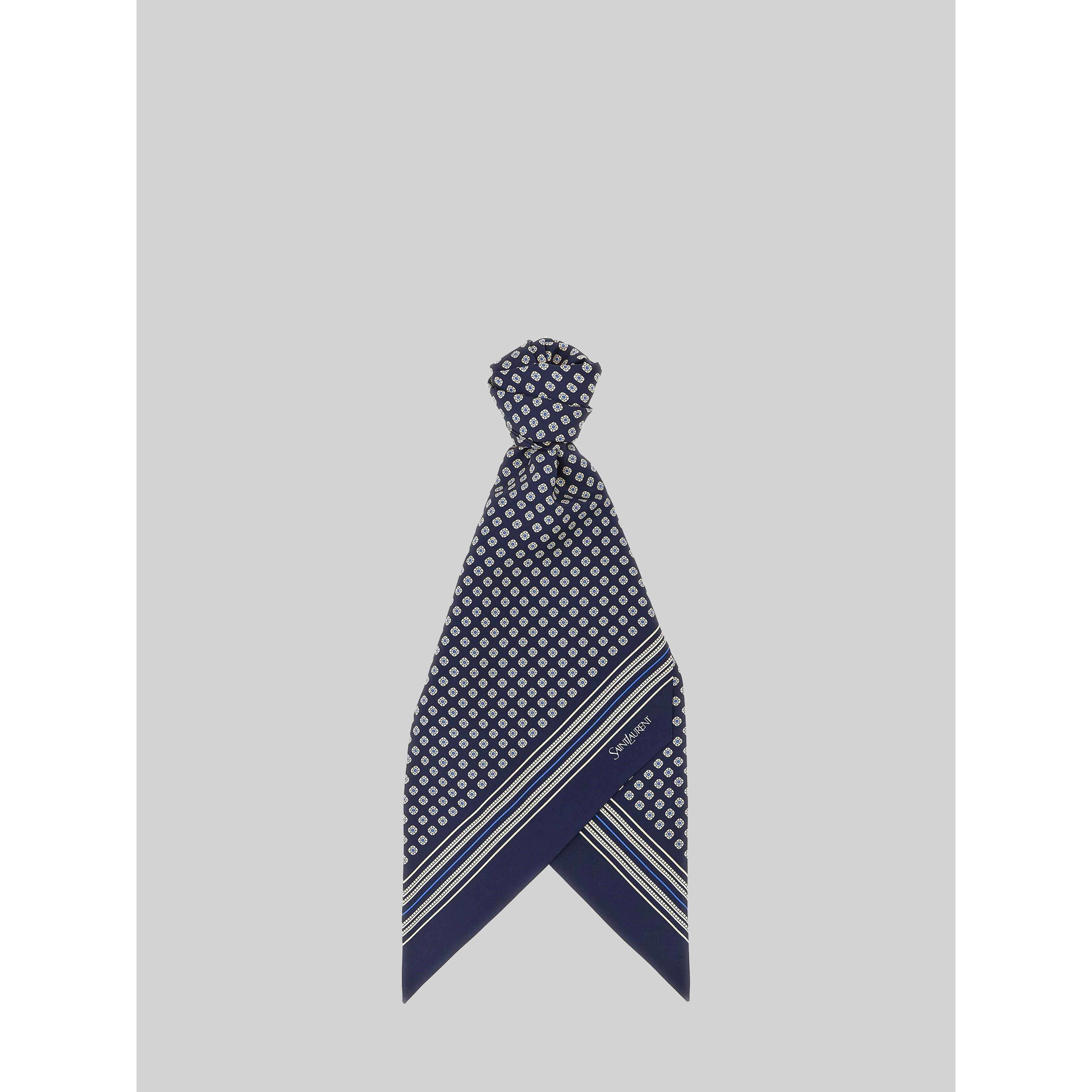 Lavallière ribbon in silk twill