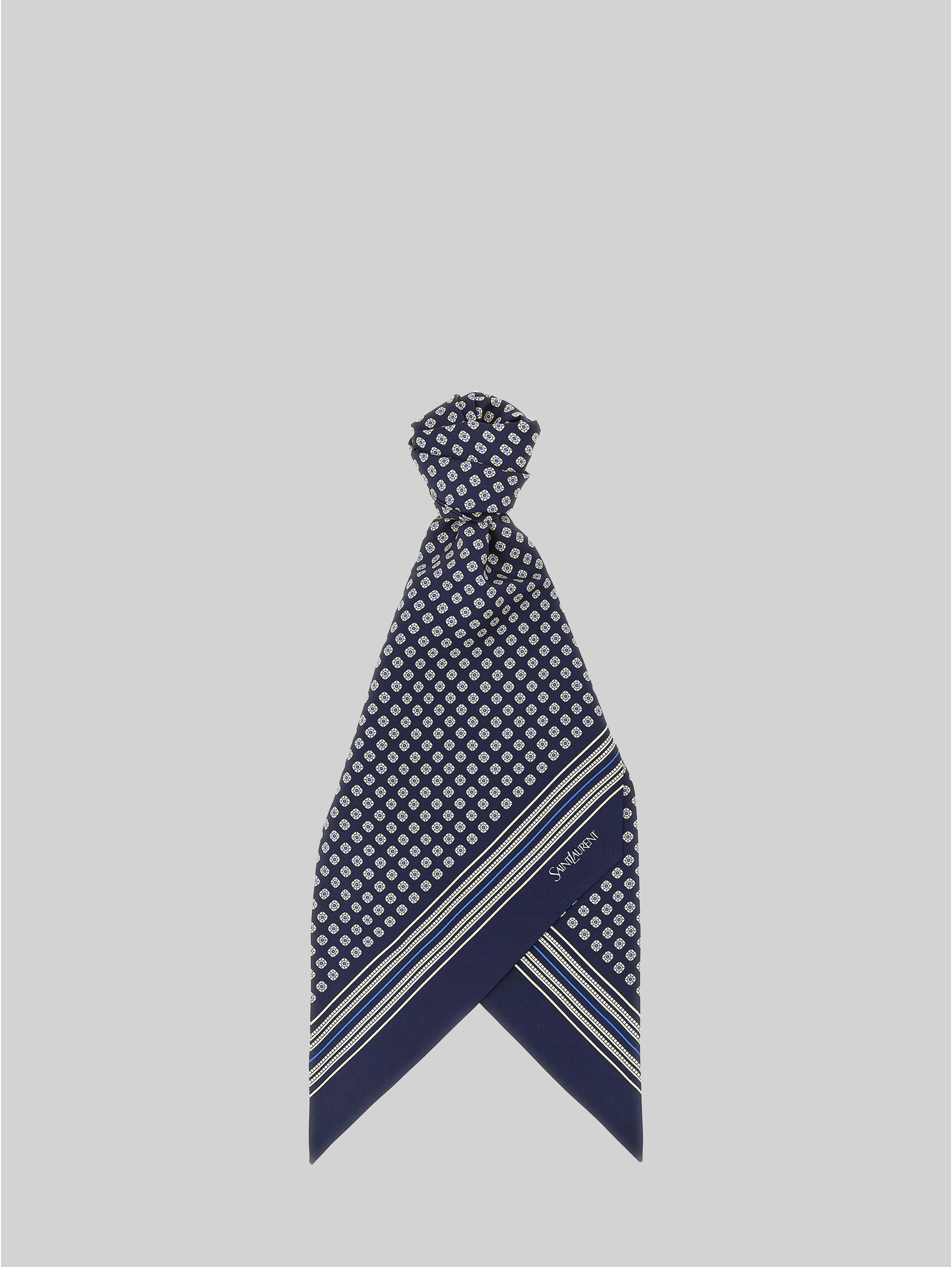 Lavallière ribbon in silk twill