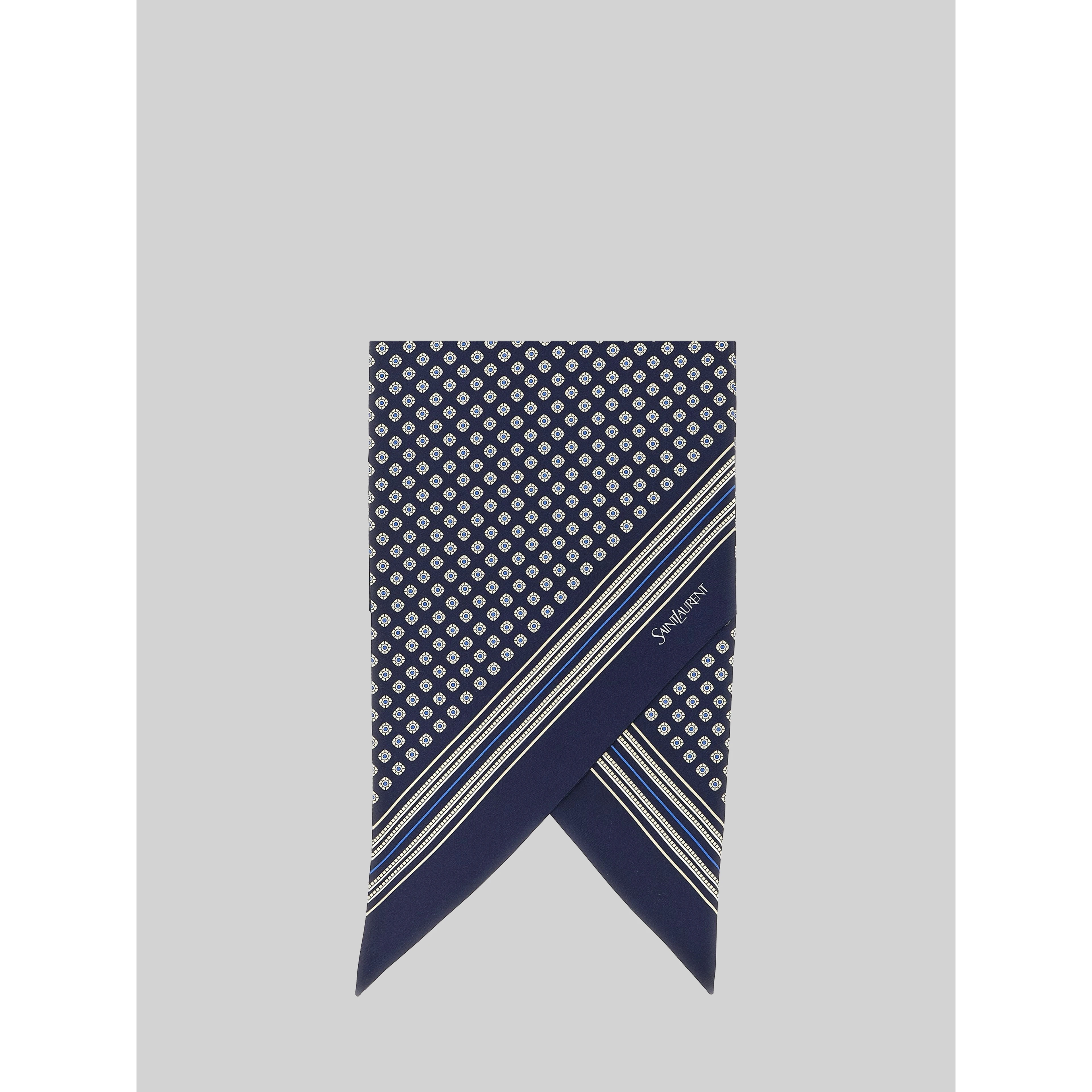 Lavallière ribbon in silk twill