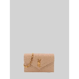 Envelope pouch dark beige