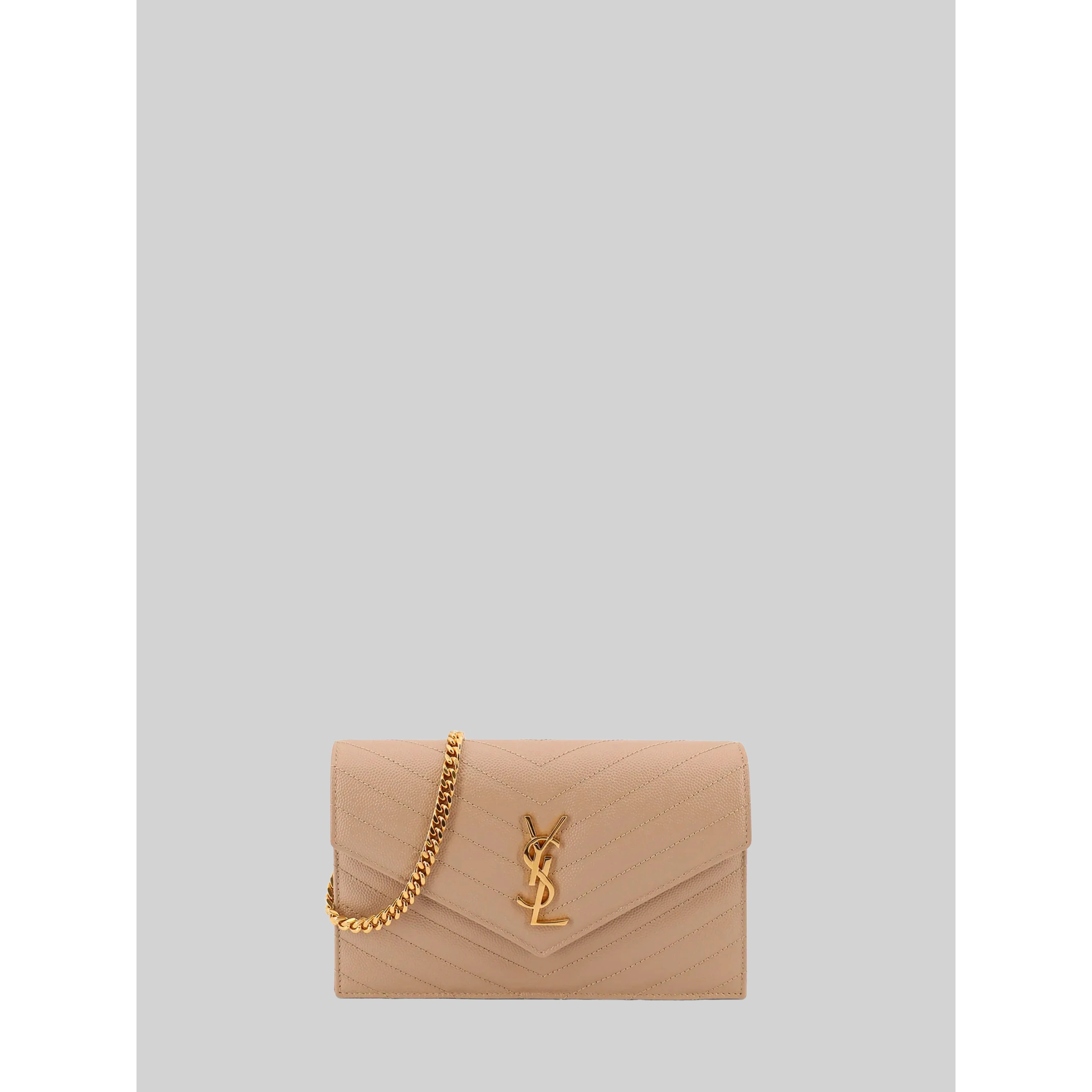 Envelope pouch dark beige