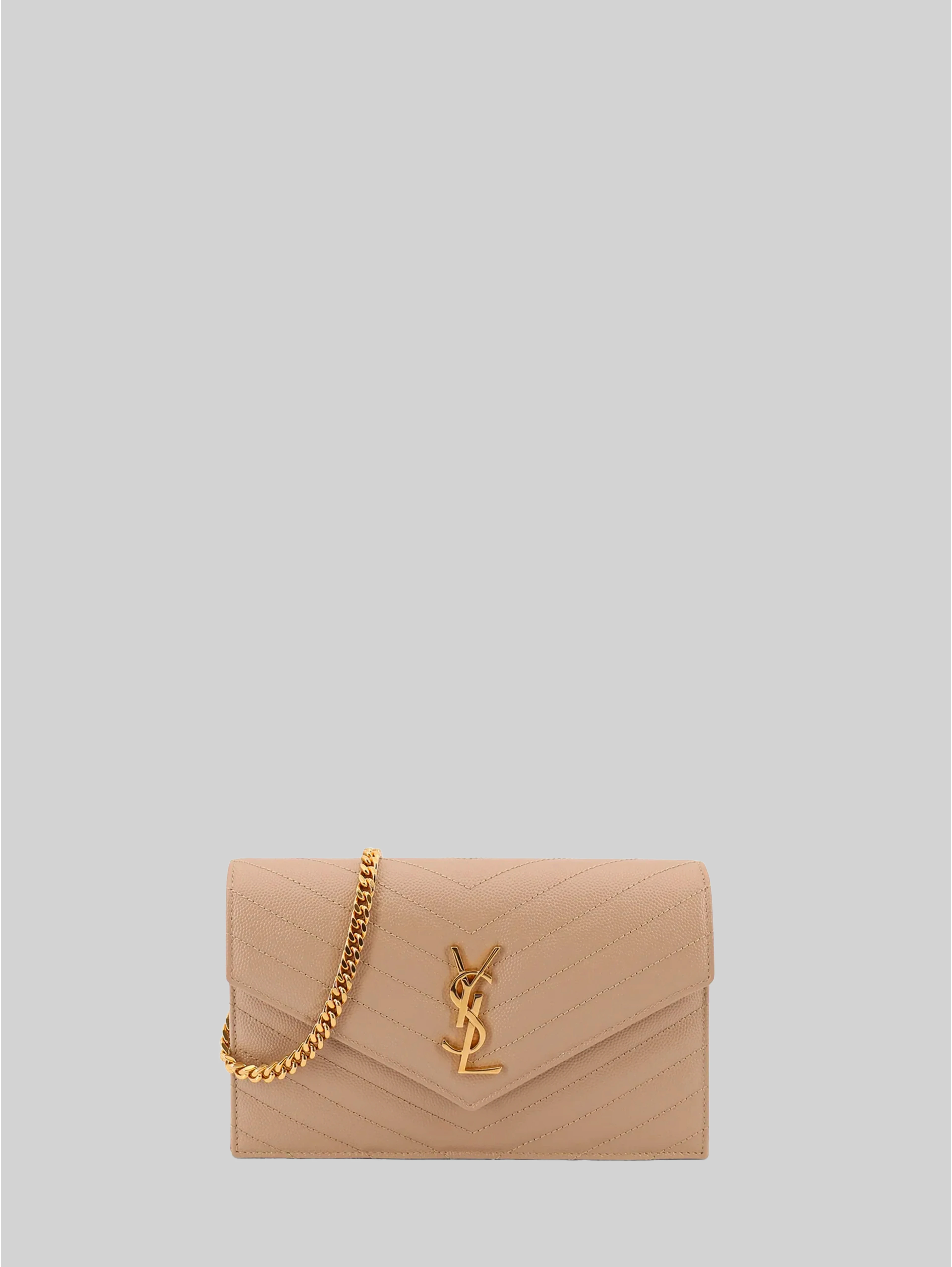 Envelope pouch dark beige