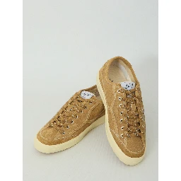 Windscape low sneakers in suede foam