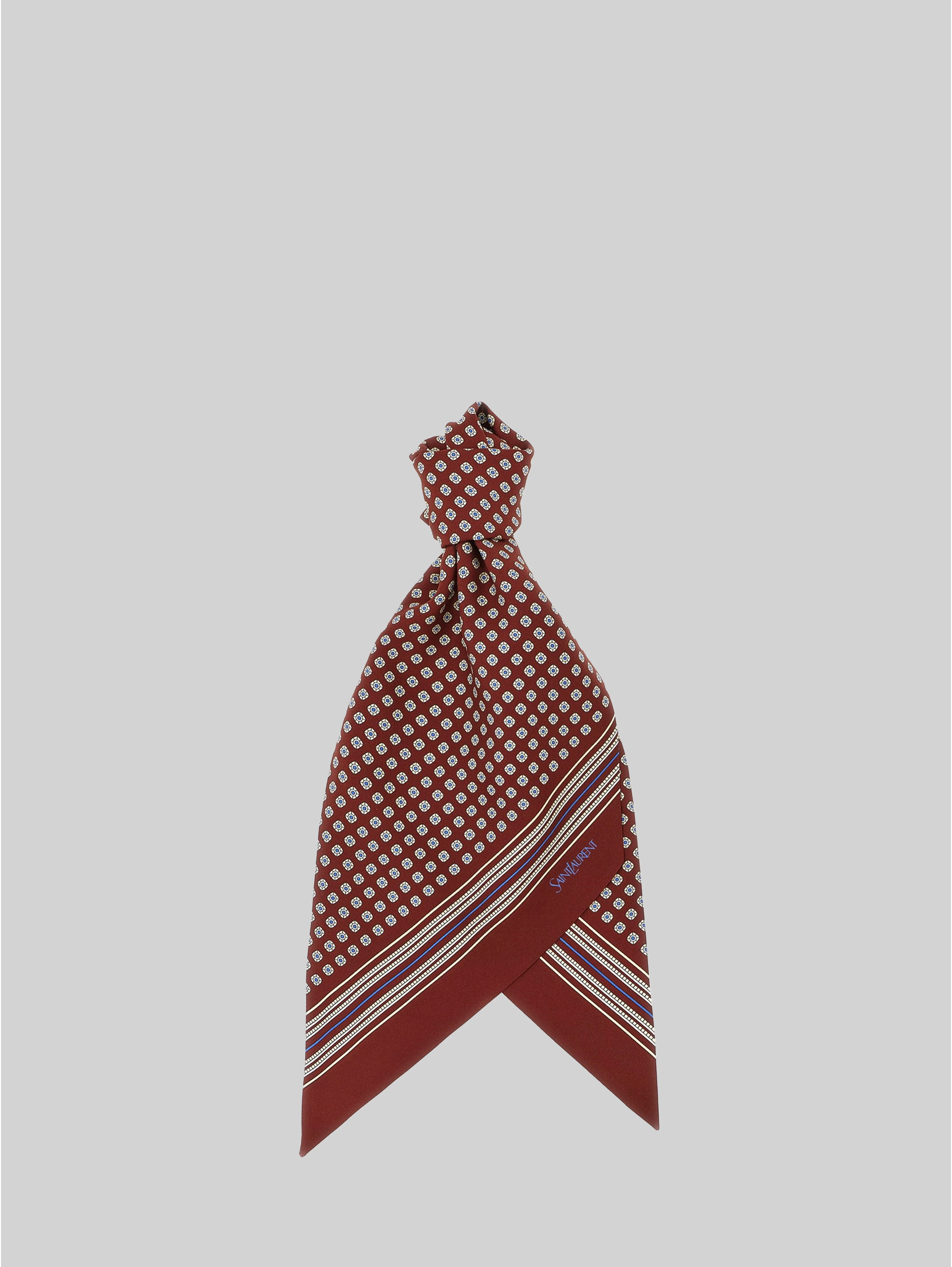 Lavallière ribbon in silk twill