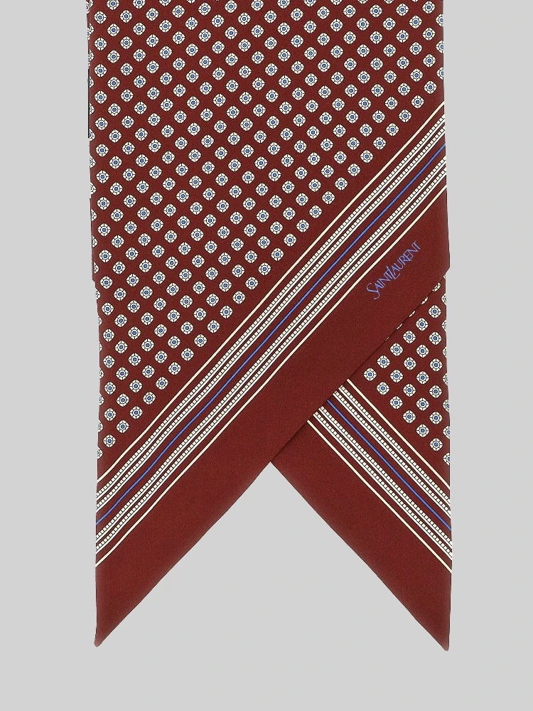 Lavallière ribbon in silk twill alternative