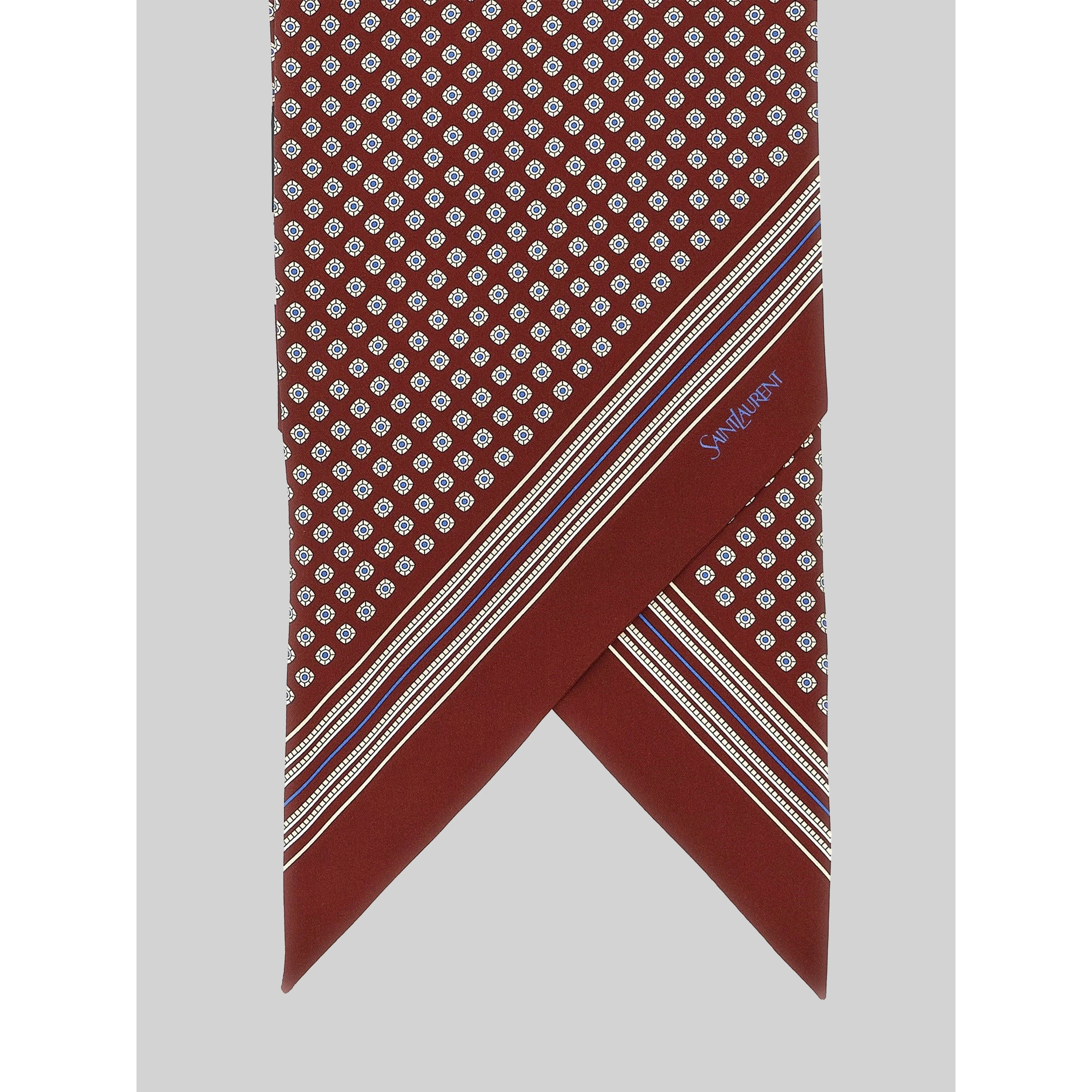 Lavallière ribbon in silk twill