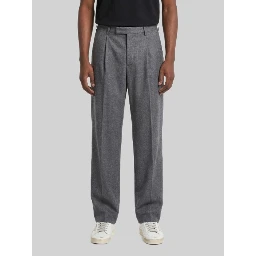 Samuel trousers in wool drill