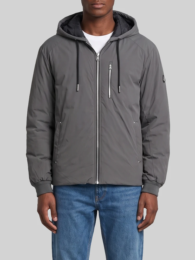 Northdale hooded bomber jacket